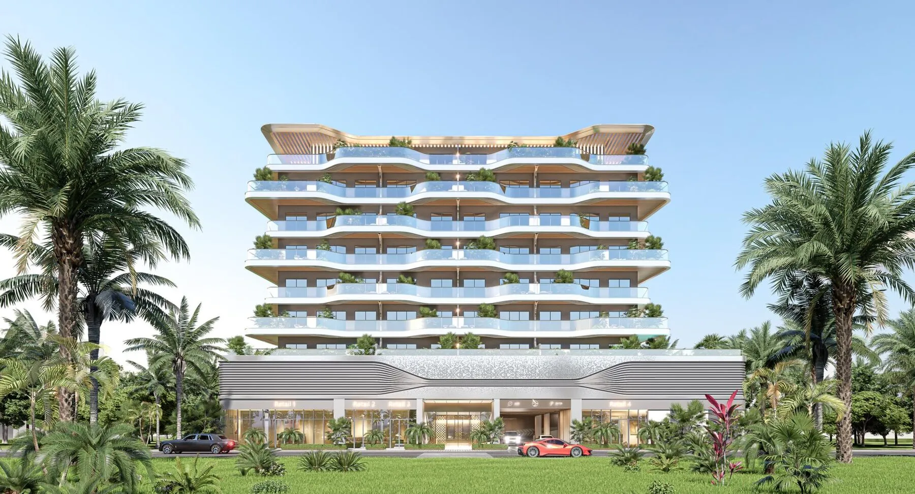 1 yatak odalı daire — Dubai Islands — 20/20