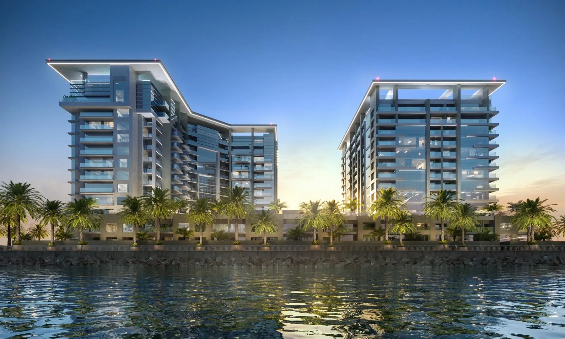 Appartementen in het nieuwe luxe project The Bay Residence 2 op Yas Island! P, 1 slaapkamer, 87 m²