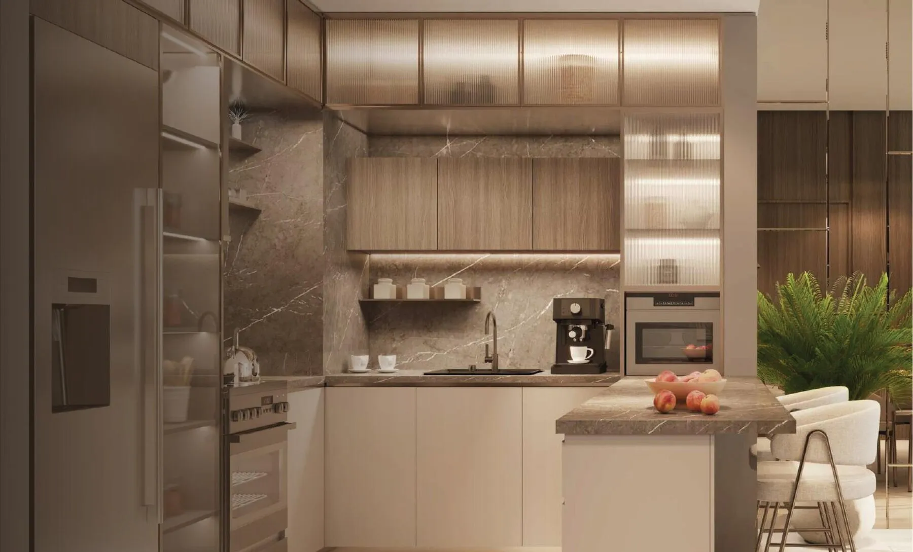 1 yatak odalı daire — Dubai Islands — 3/17