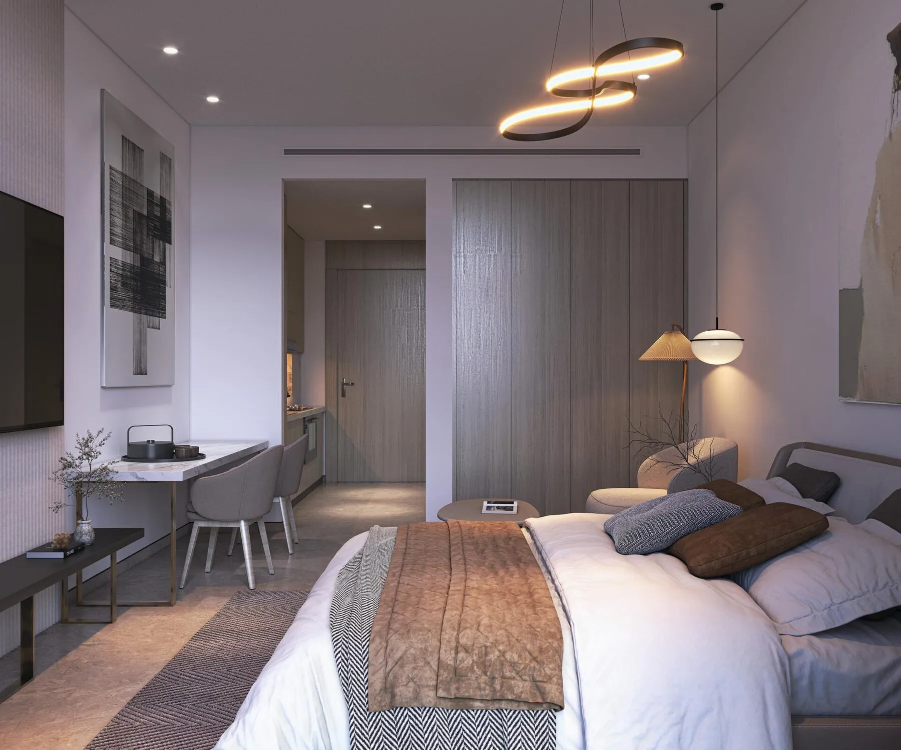 2 yatak odalı daire — Warsan 4, Dubai — 2/13