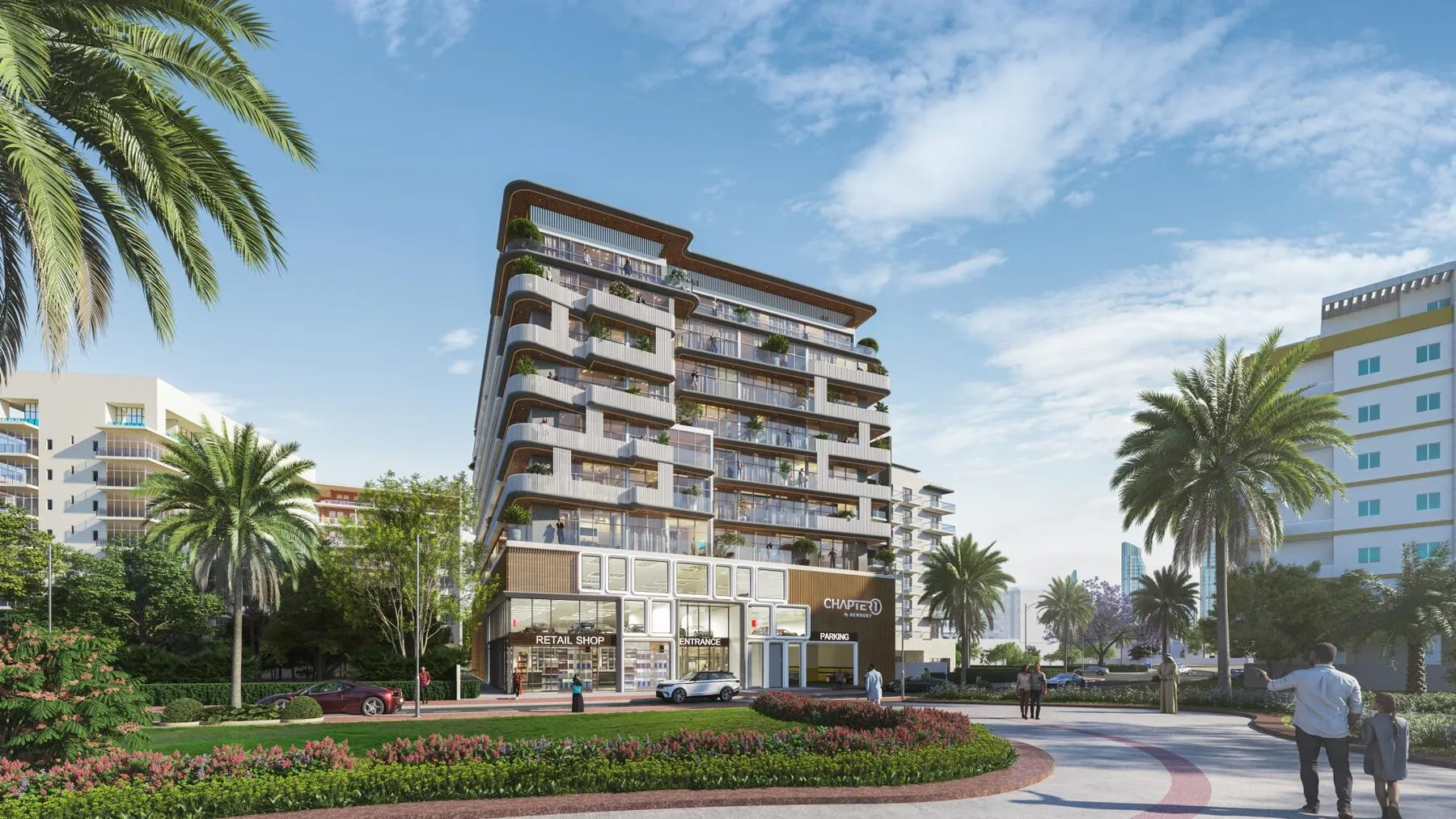 2 yatak odalı daire — Warsan 4, Dubai — 12/15