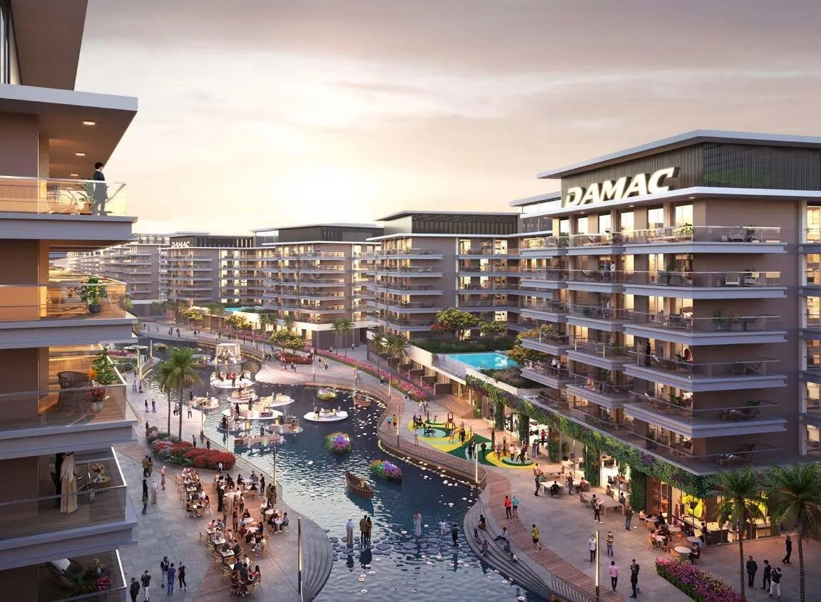 Appartement in een grote woongemeenschap DAMAC Riverside in Dubai Investments Park!, 2 slaapkamers, 124 m²