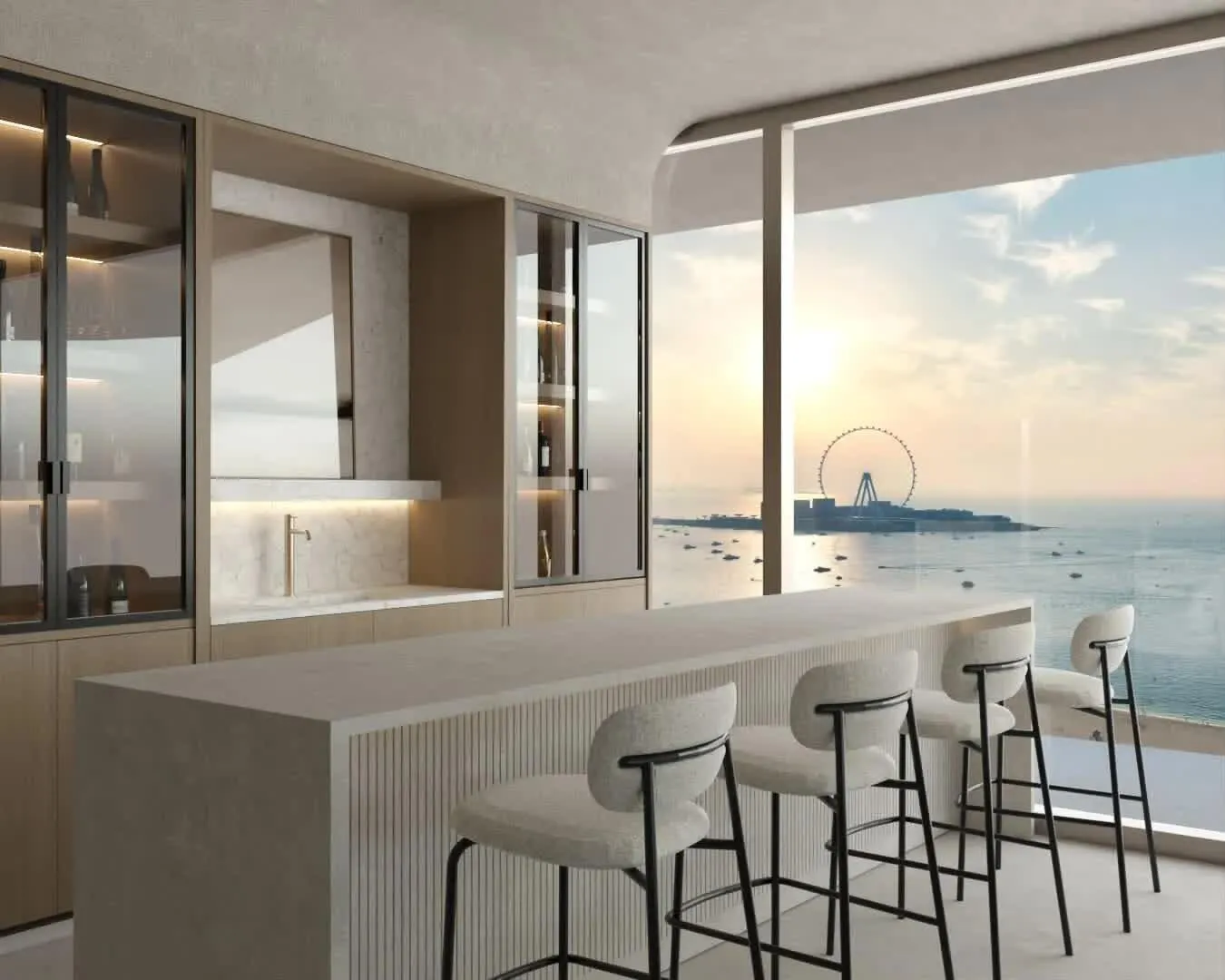 2 yatak odalı daire — Dubai Harbour — 3/12