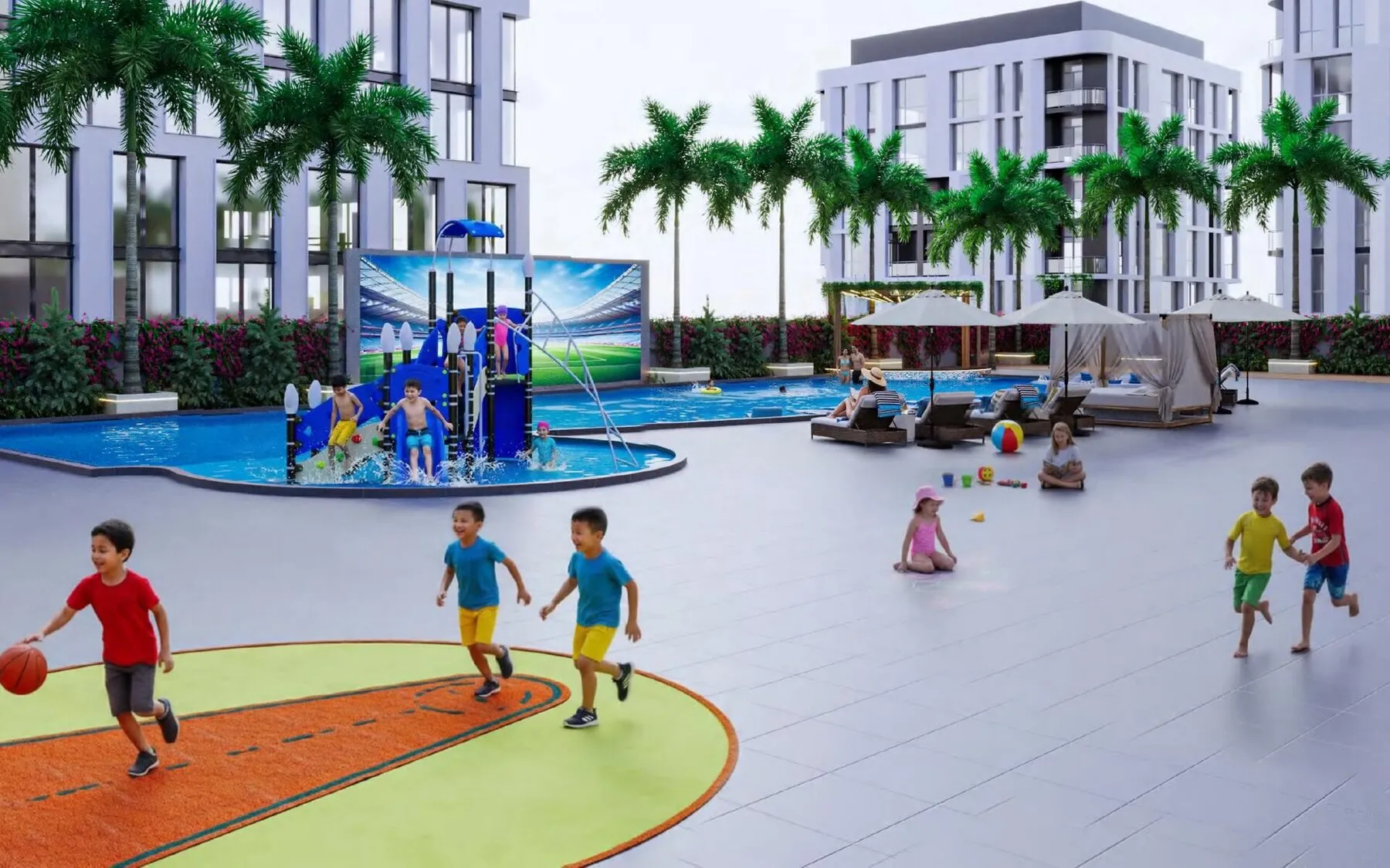 1 yatak odalı daire — Bukadra, Dubai — 10/20
