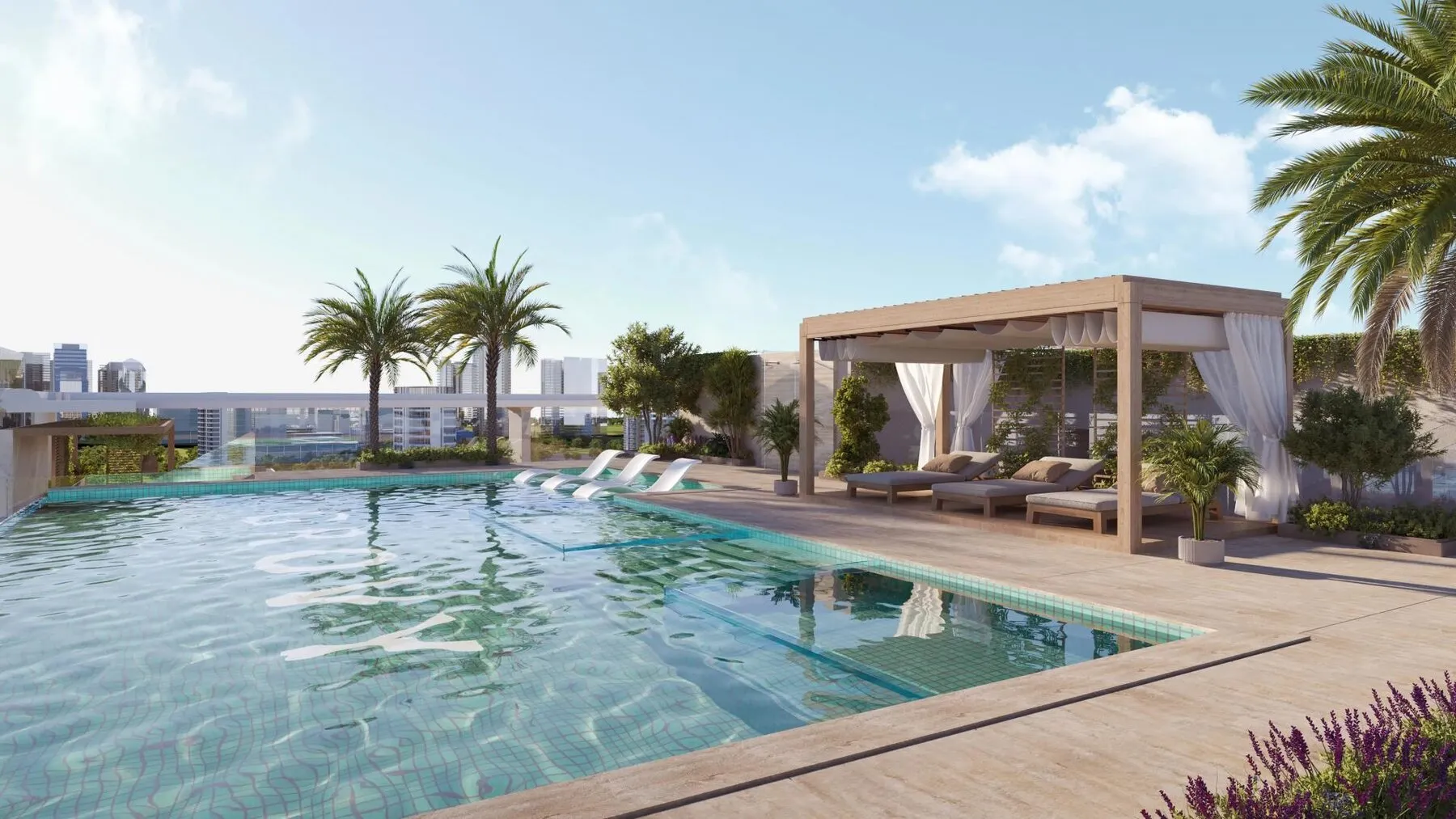 2 yatak odalı daire — Dubai Land — 19/20