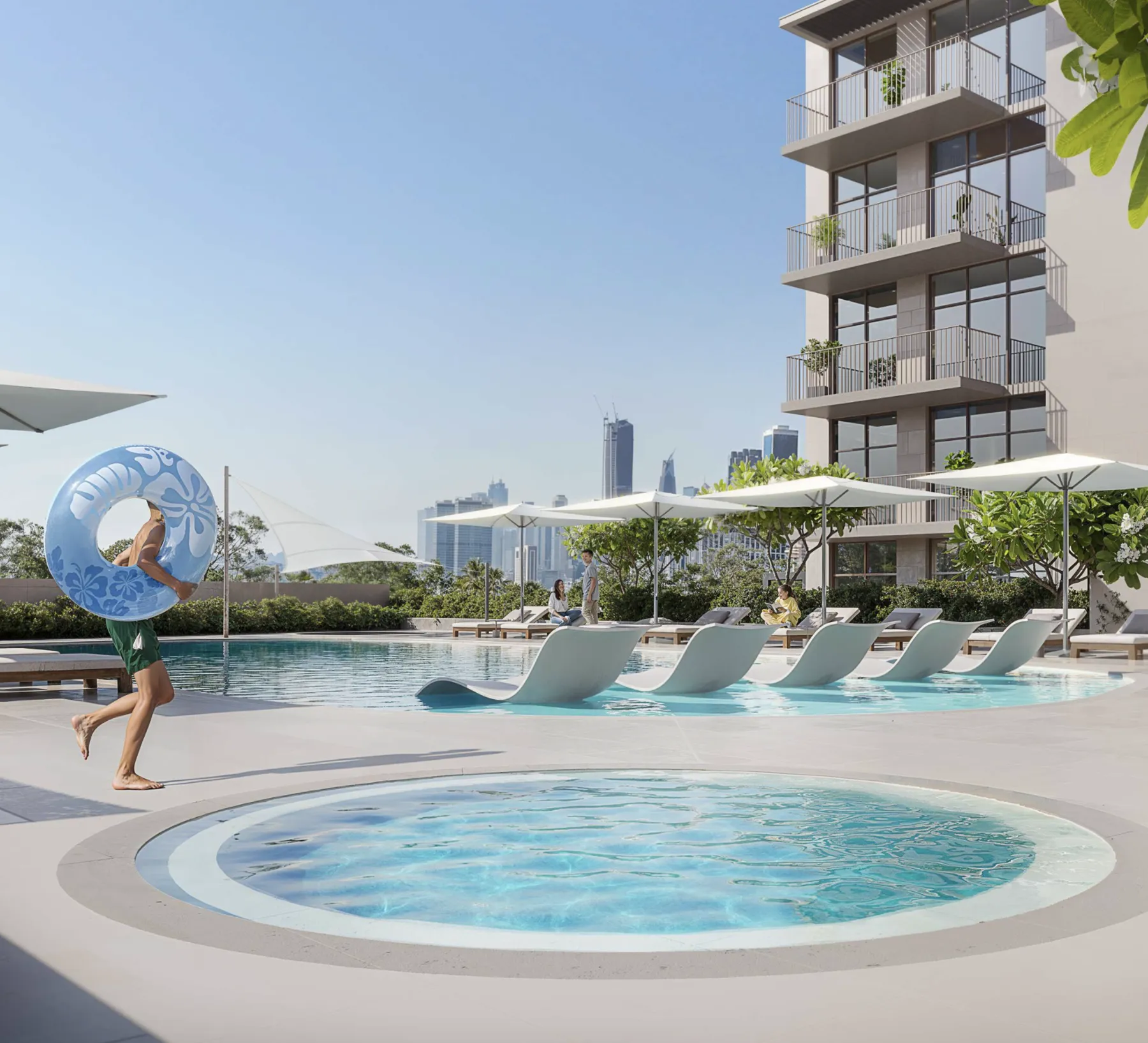 Bekijk de IR1DIAN PARK 2 in Jumeirah Village Circle! Het is mogelijk om dit te doen! Bedankt! Goed gedaan! Для жизни en инвестиций! Подберем с выгодной ставкой по ипотеке или рассрочке in ОАЭ!, 1 BR, 72 m²