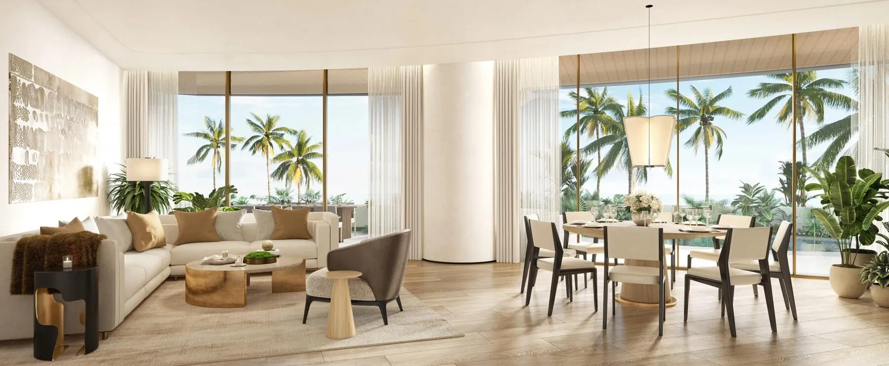3 yatak odalı daire — Dubai Harbour — 6/20