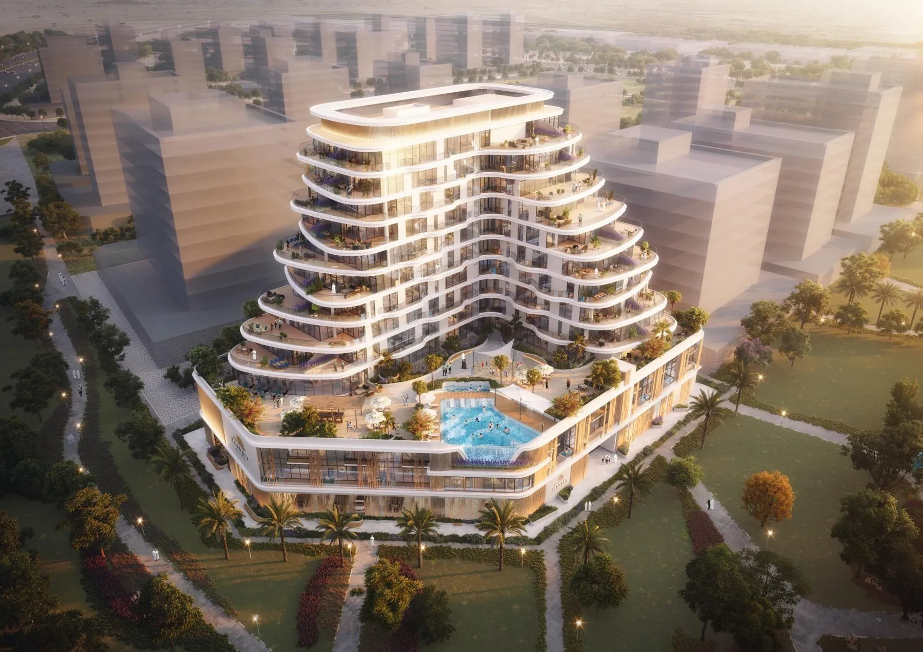 1 yatak odalı daire — Dubai Islands — 10/13
