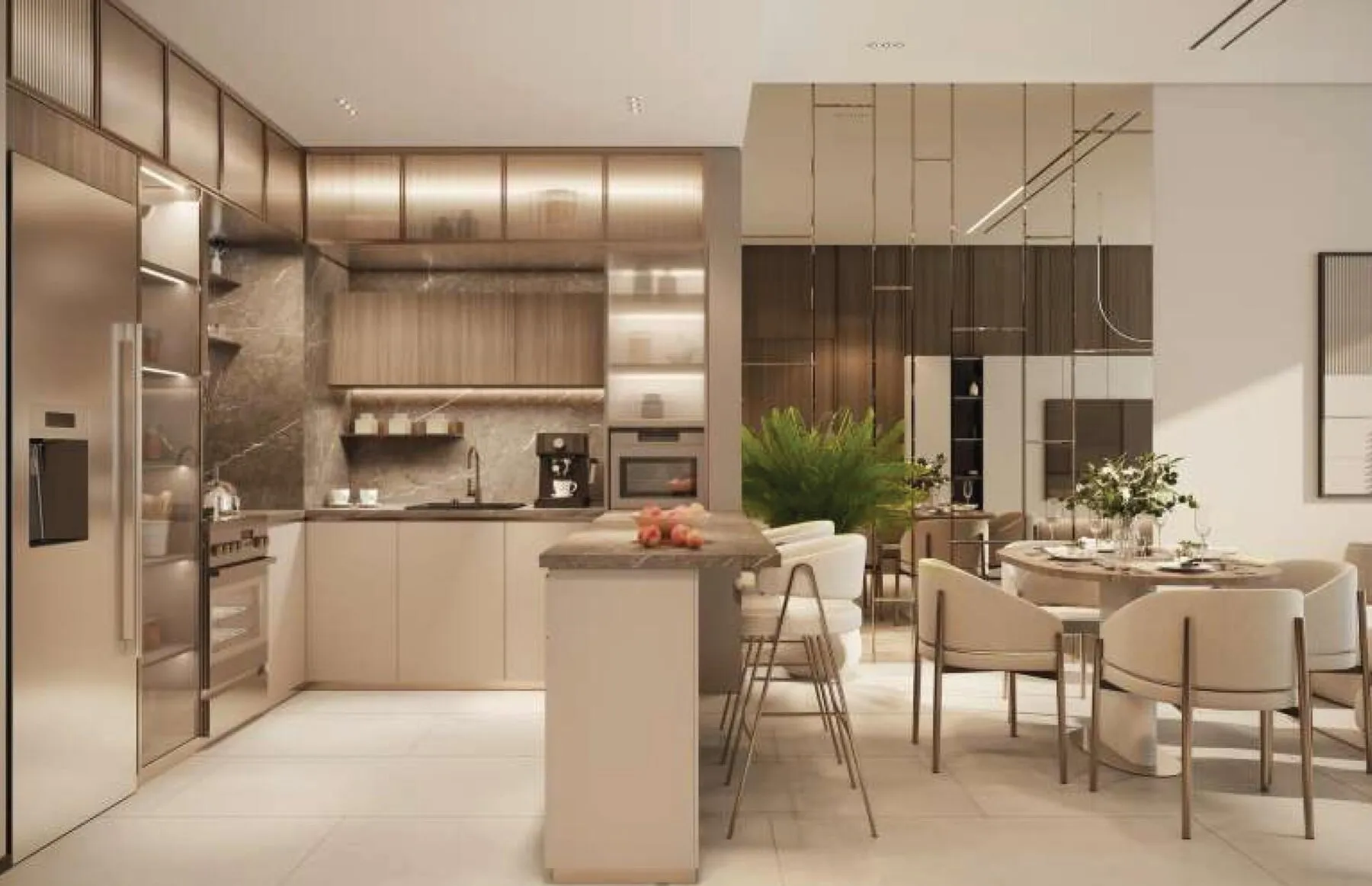 1 yatak odalı daire — Dubai Islands — 5/17