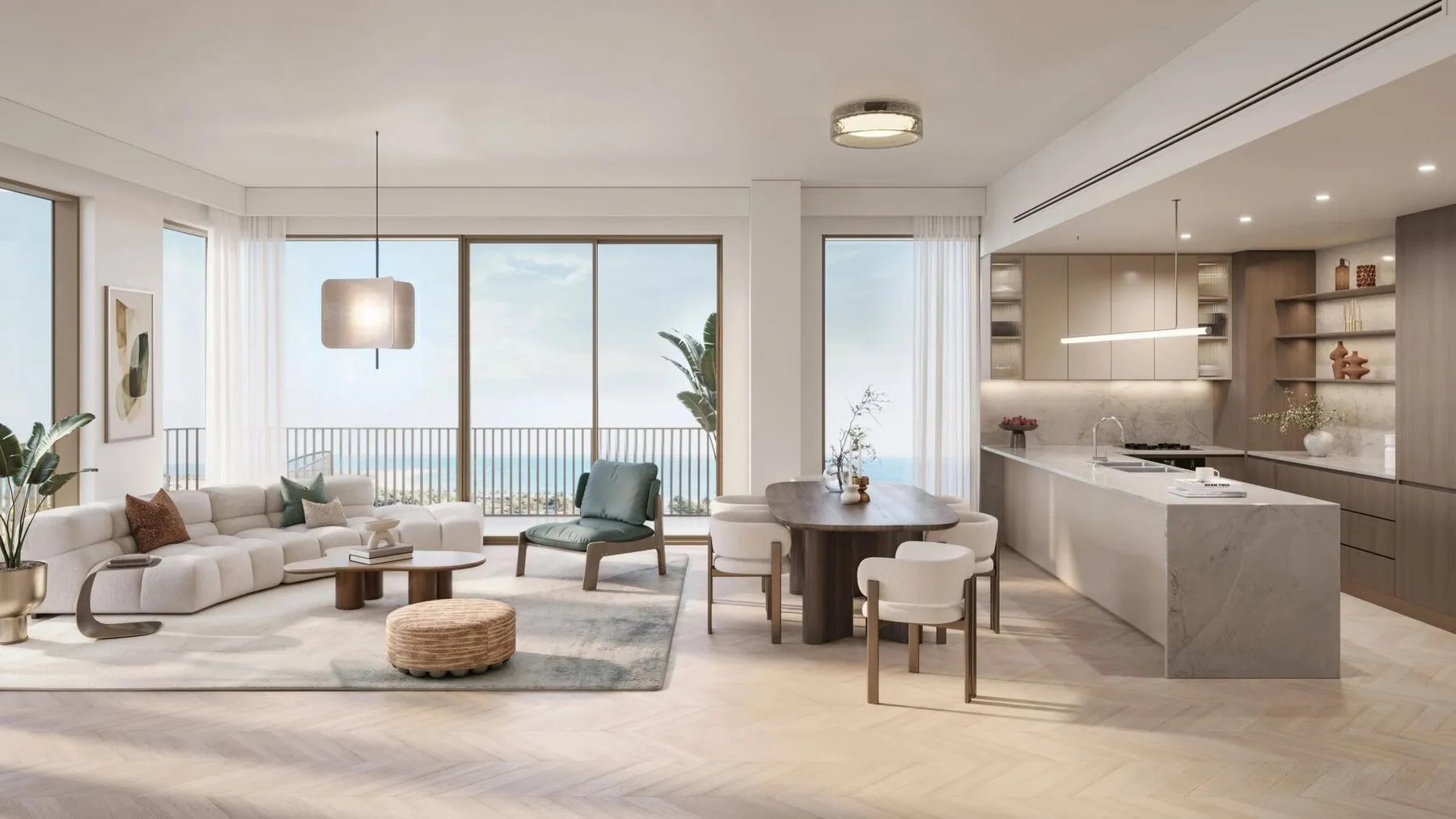 1 yatak odalı daire — Downtown Mina, Ras el-Hayme — 7/15