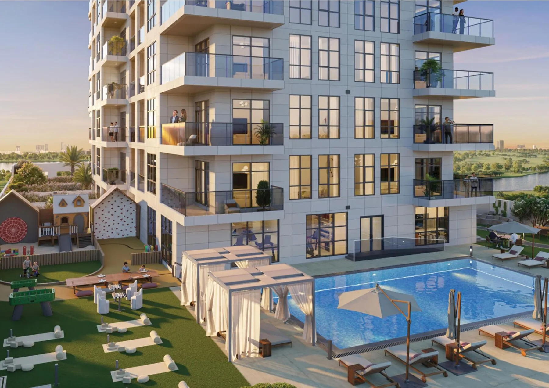 2 yatak odalı daire — Al Jaddaf, Dubai — 12/20