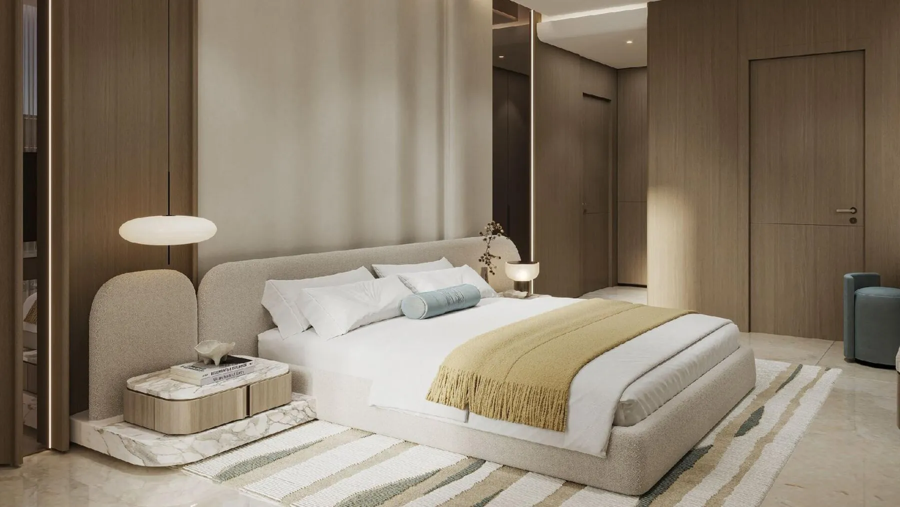 1 yatak odalı daire — Jumeirah Garden City, Dubai — 4/17