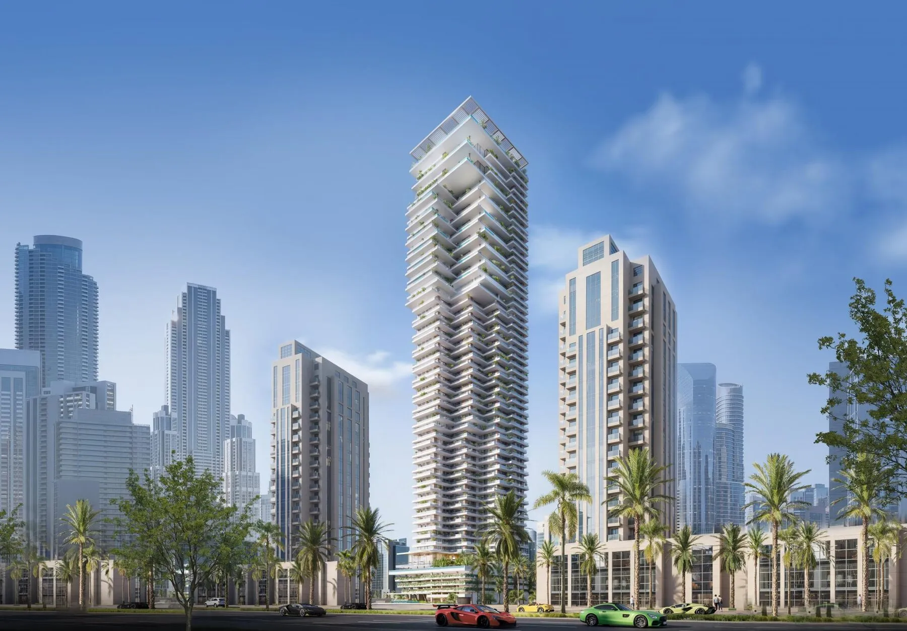Appartement in het prestigieuze wooncomplex Fairmont Residences Solara Tower Dubai, 2 slaapkamers, 256 m²