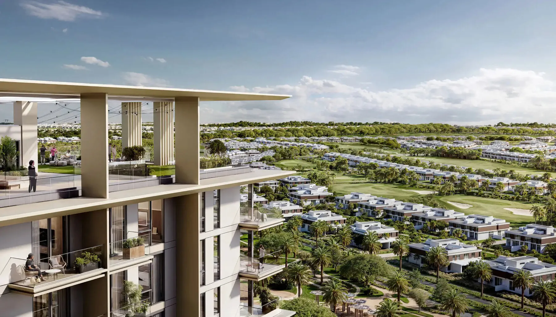 Appartementen in het elitecomplex Club Place op het Dubai Hills Estate! Prestige, 3 slaapkamers, 144 m²