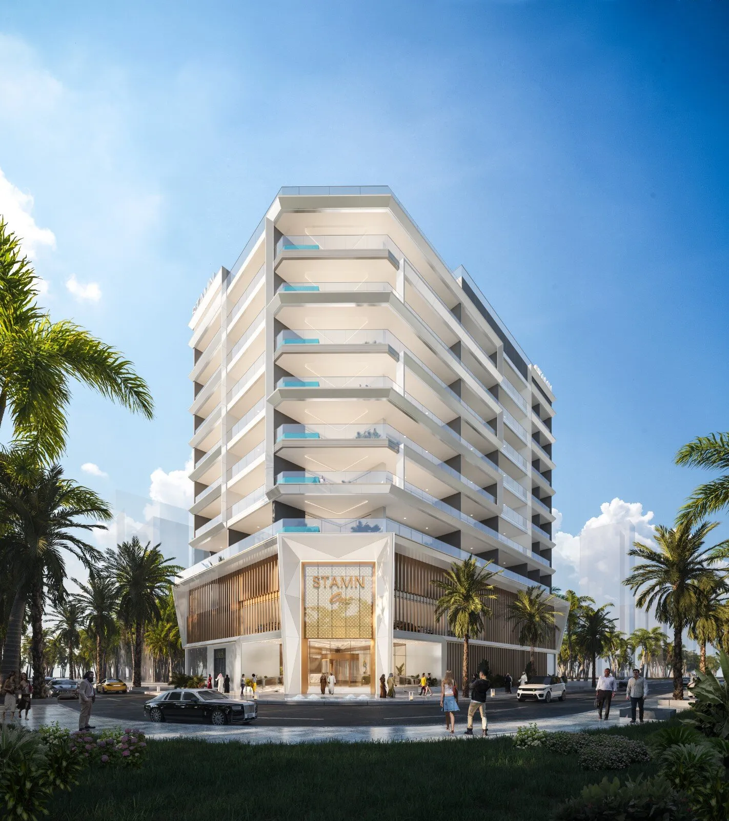 1 yatak odalı daire — Jumeirah Garden City, Dubai — 14/15