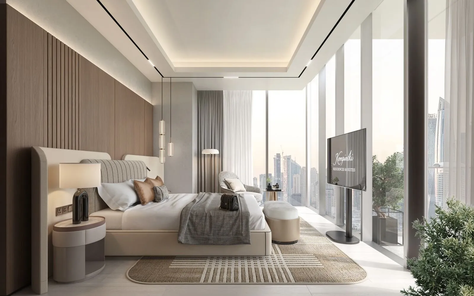 1 yatak odalı daire — Dubai Harbour — 3/9
