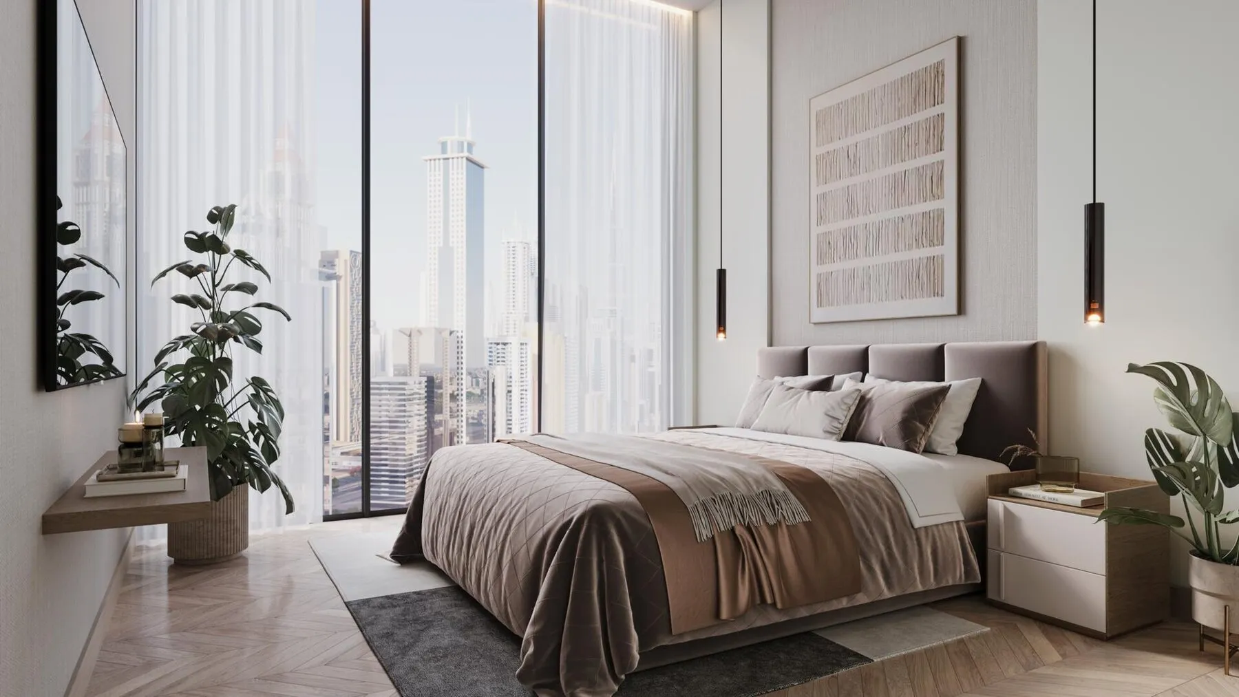 1 yatak odalı daire — Jumeirah Garden City, Dubai — 7/17
