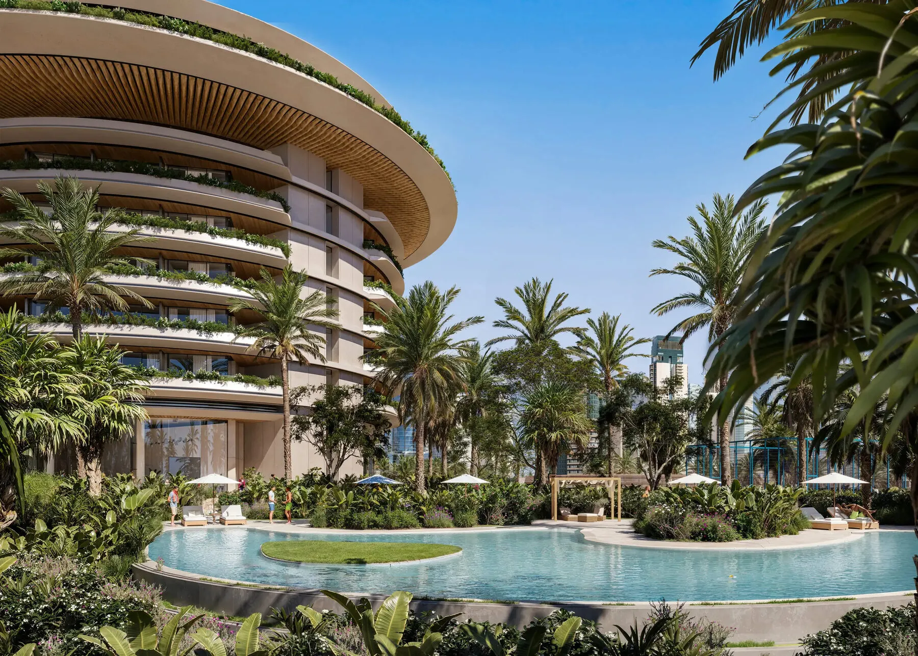 4 yatak odalı daire — Dubai Harbour — 19/20