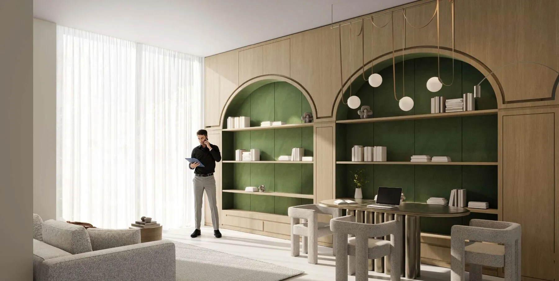 1 yatak odalı daire — JVT District 4, Dubai — 6/15
