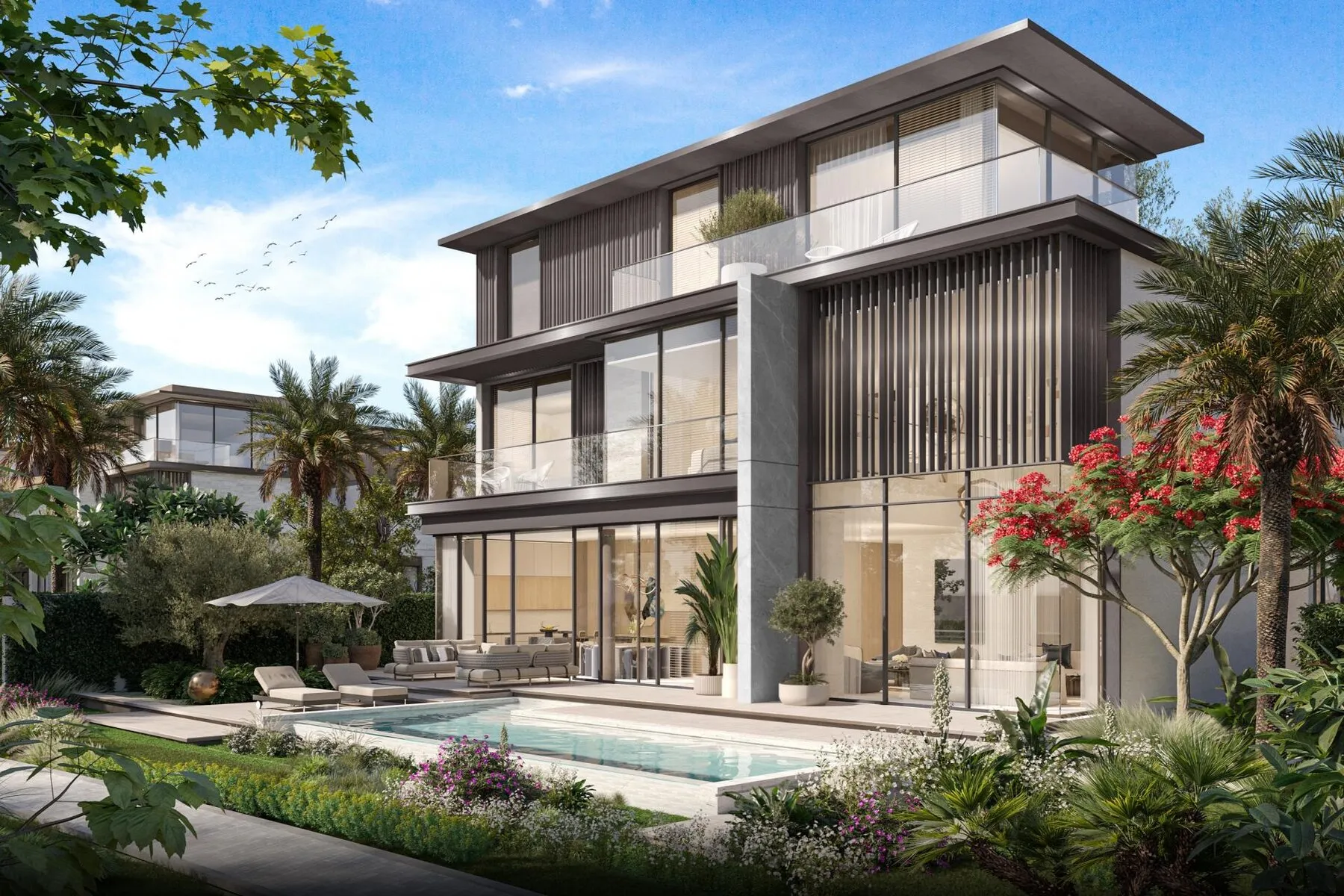 3 yatak odalı sıra ev — Nad Al Sheba Gardens, Dubai — 17/20
