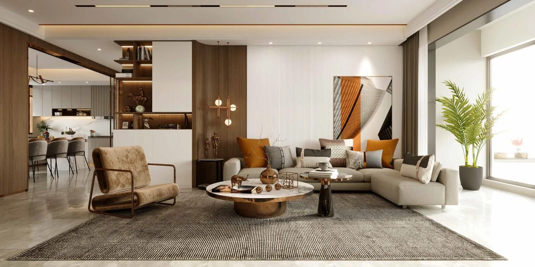 1 yatak odalı daire — Jumeirah Garden City, Dubai — 8/17