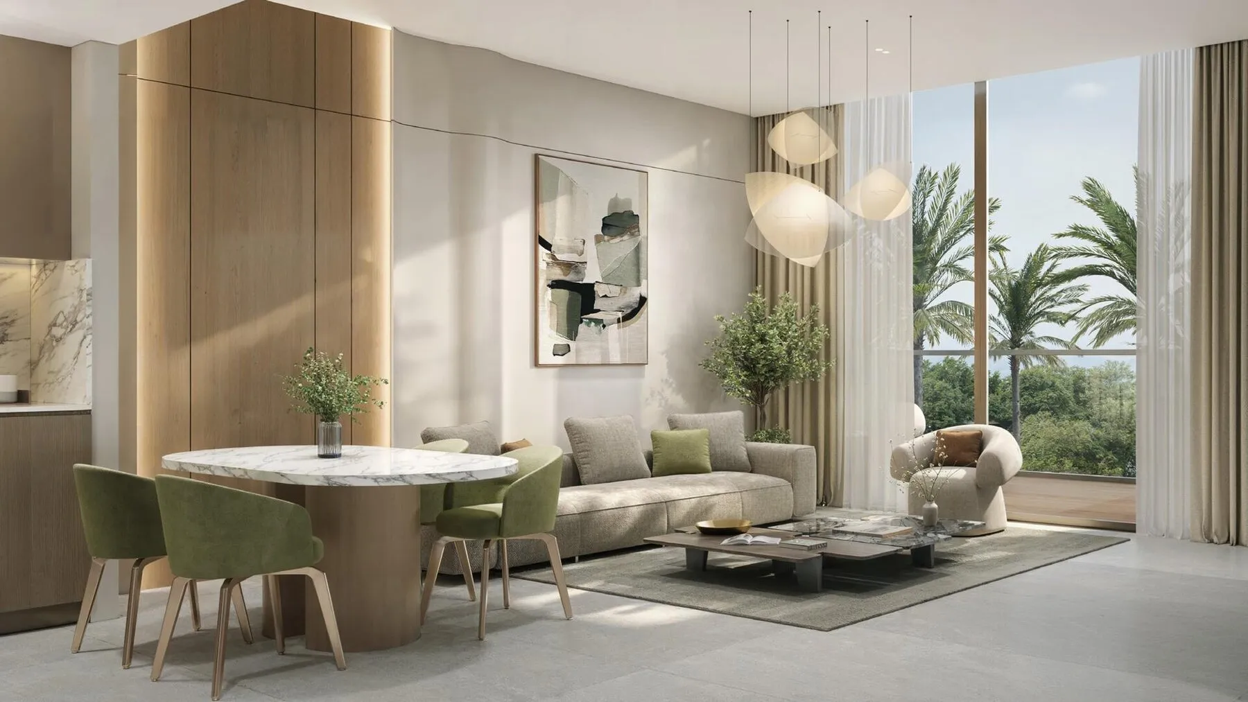 4 yatak odalı daire — Dubai Islands — 3/17