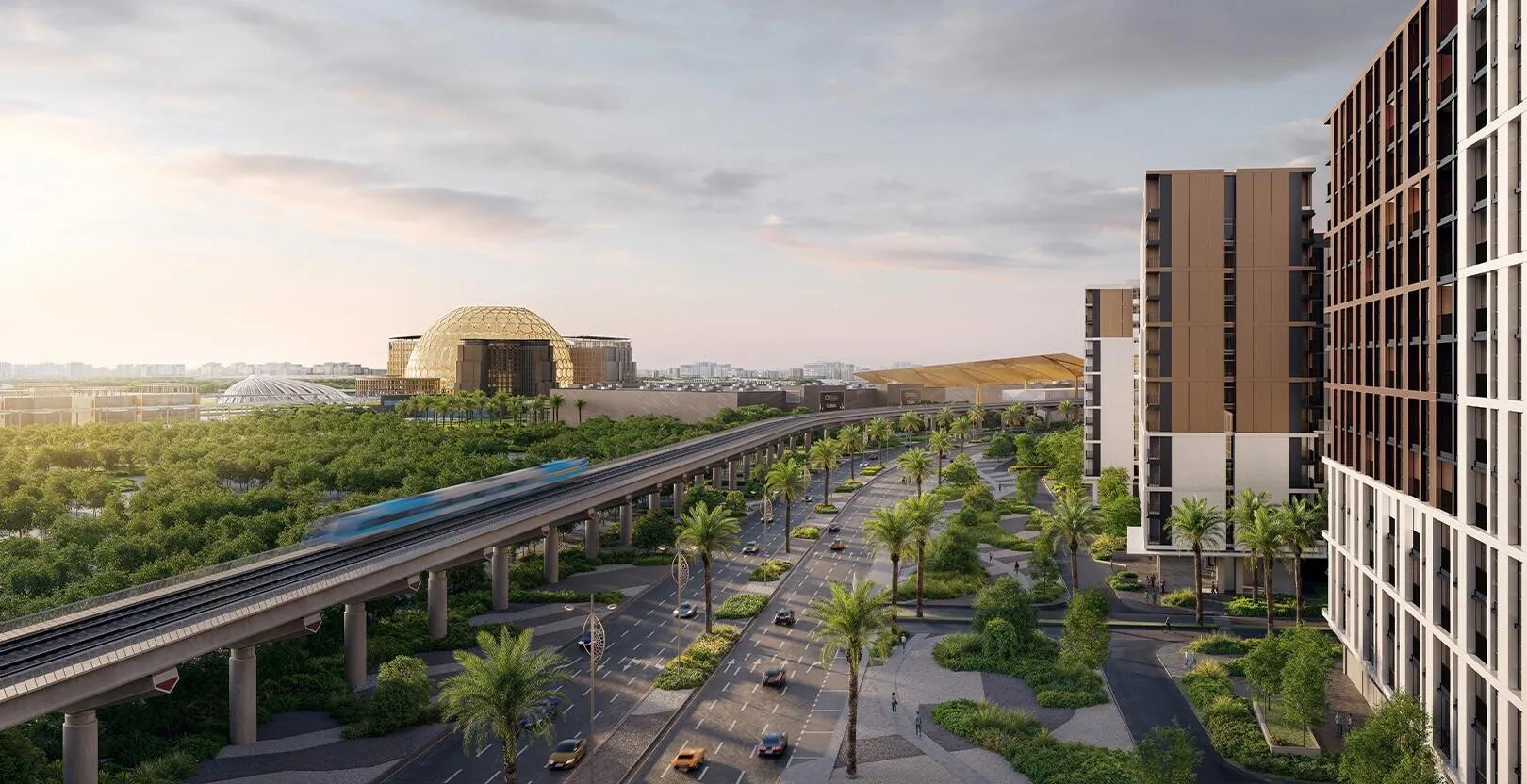 1 yatak odalı daire — Expo 2020 District, Dubai — 10/12