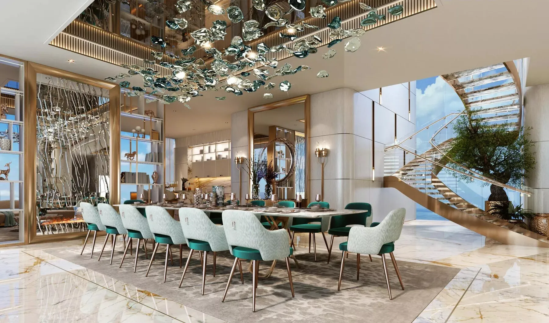 1 yatak odalı daire — Dubai Marina — 17/17