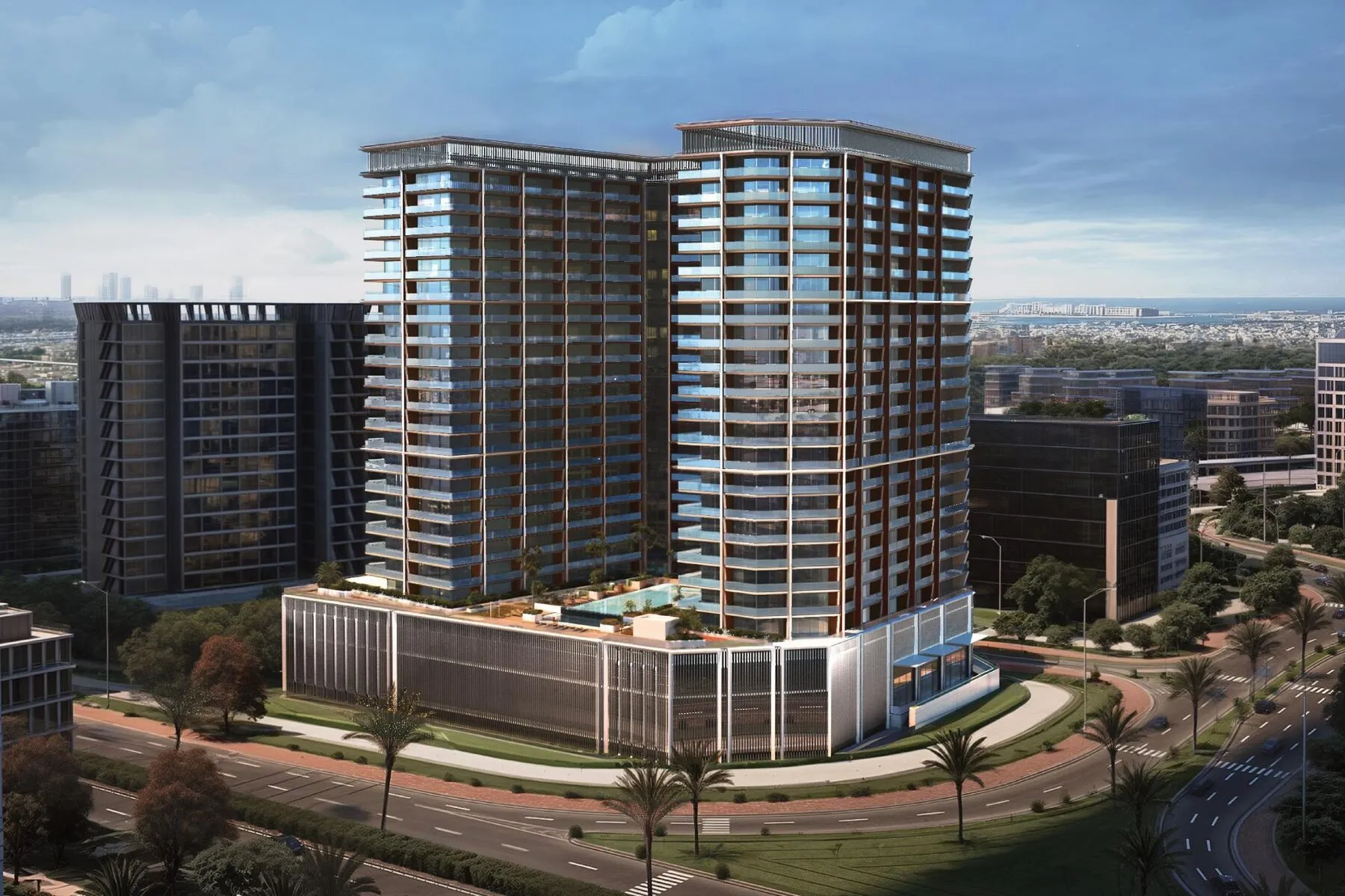 Appartement in het moderne project Ghost by Binghatti in de prestigieuze wijk Al Jadd, 2 slaapkamers, 120 m²