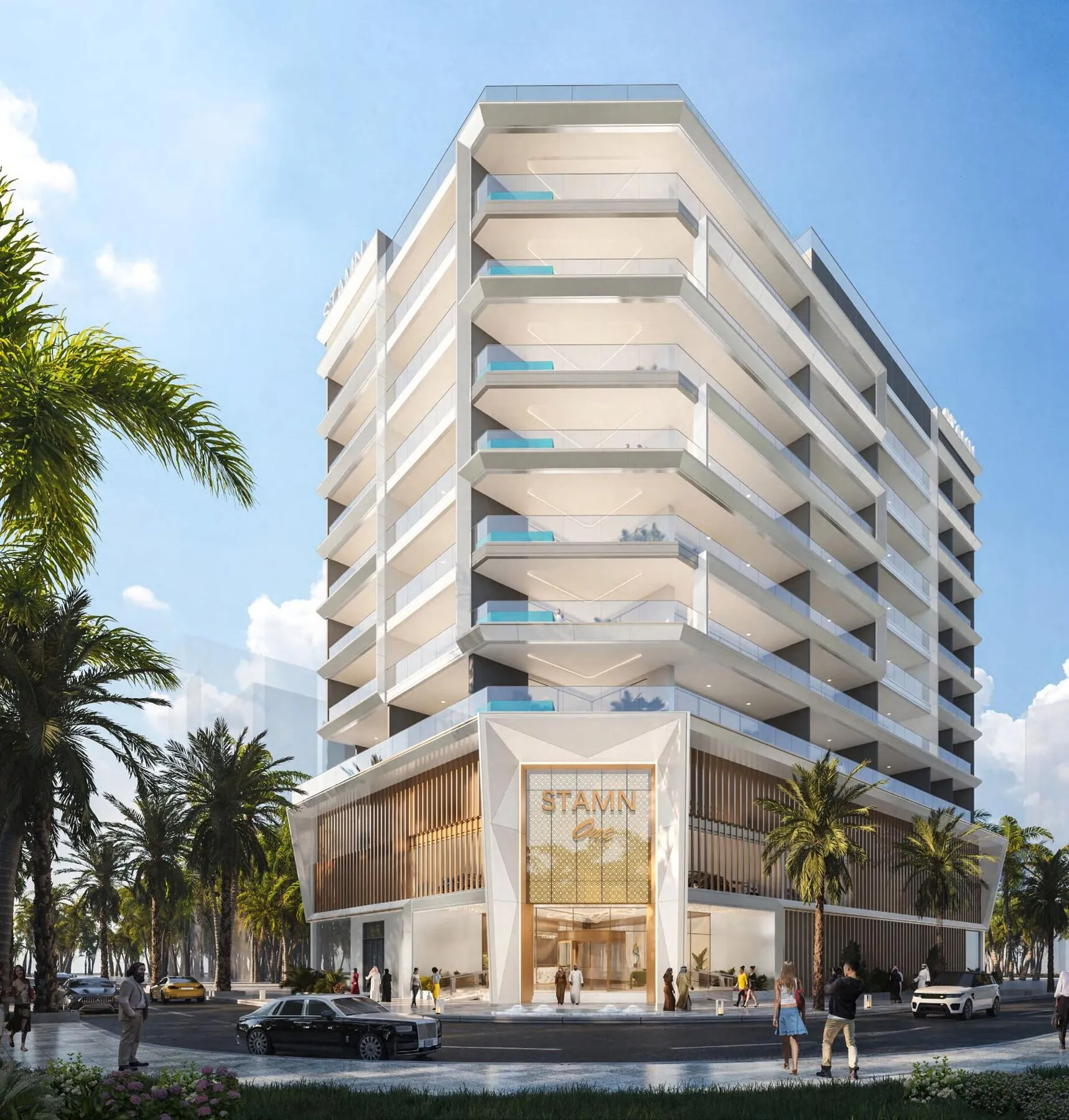 1 yatak odalı daire — Jumeirah Garden City, Dubai — 15/15