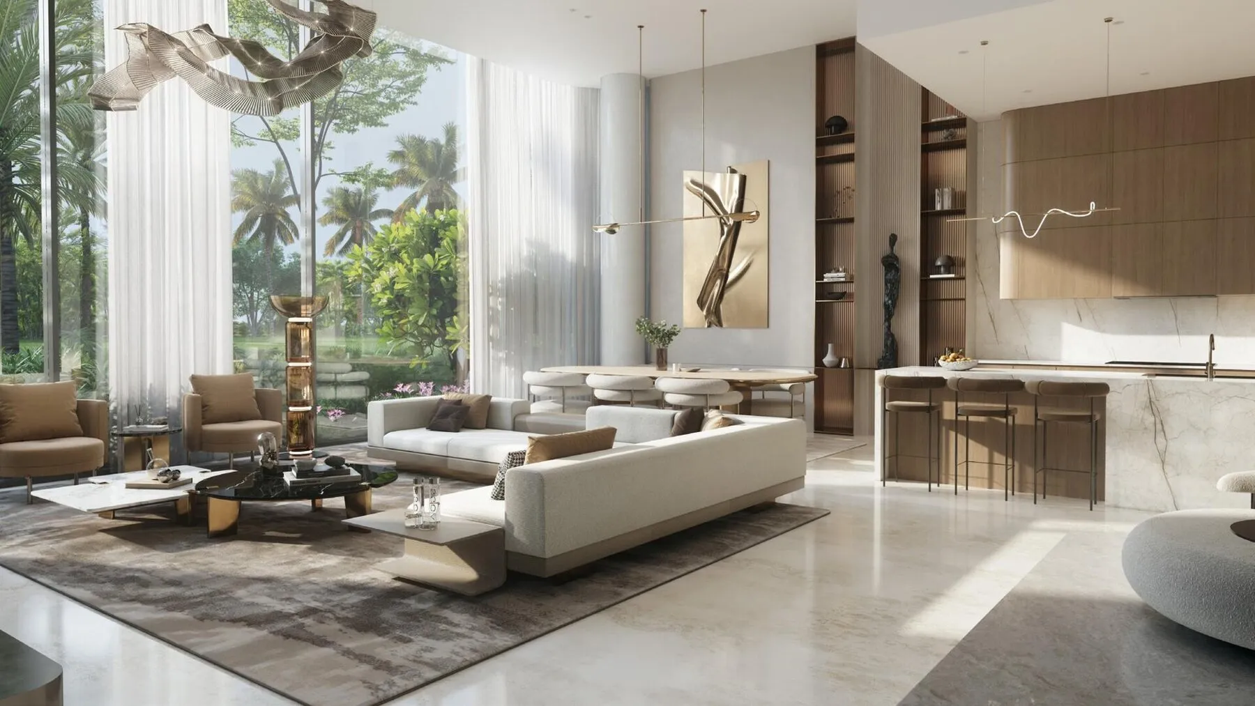 1 yatak odalı daire — Dubai Islands — 2/18