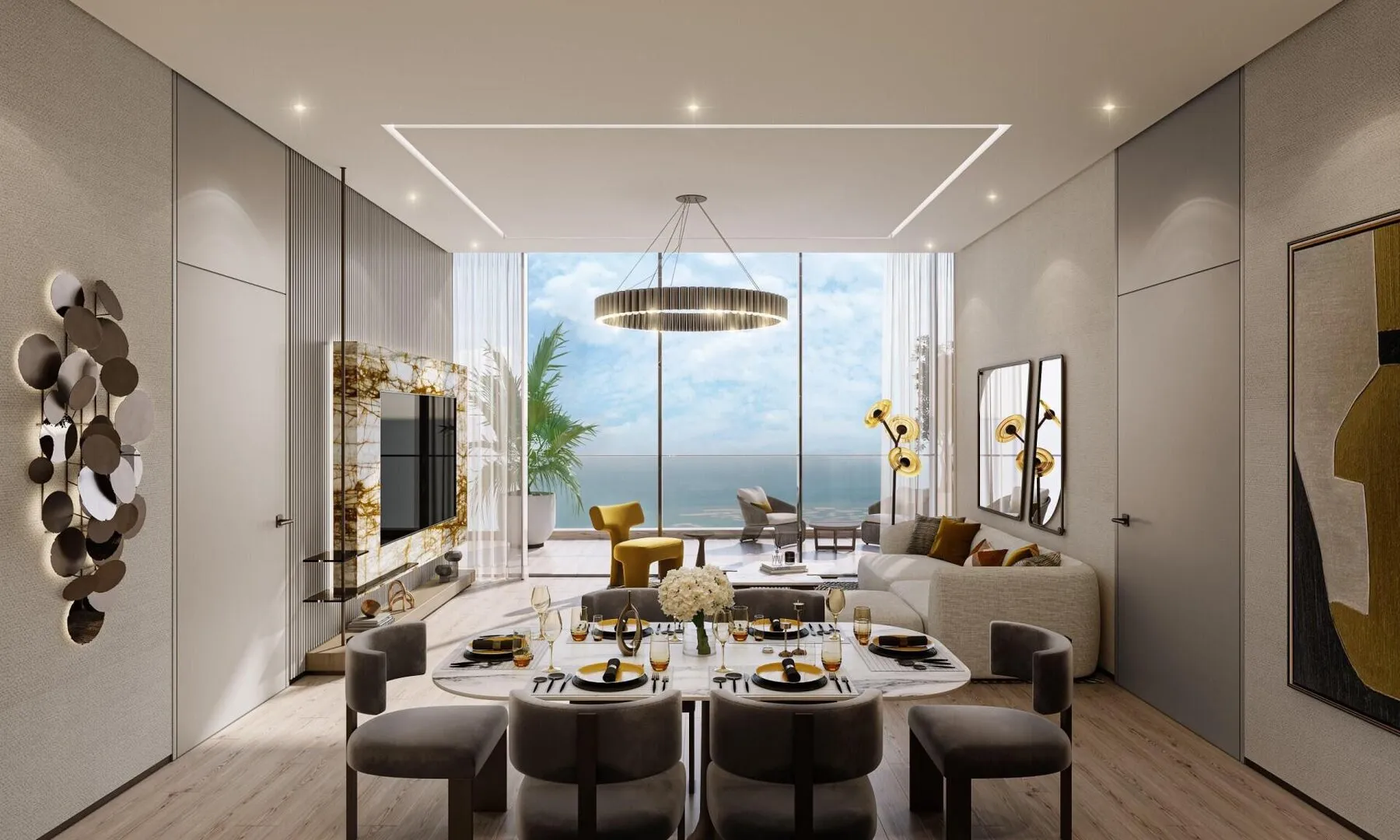 1 yatak odalı daire — Al Safa, Dubai — 3/18