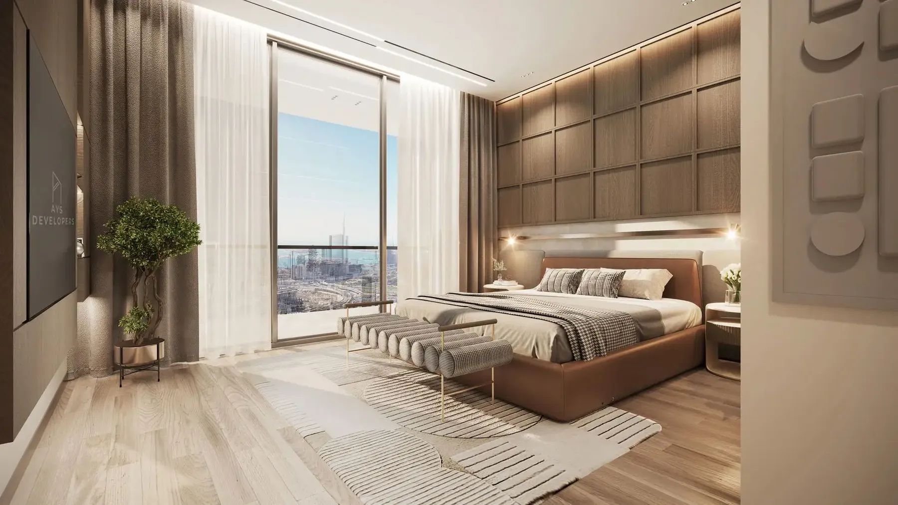 1 yatak odalı daire — Dubai Islands — 3/11