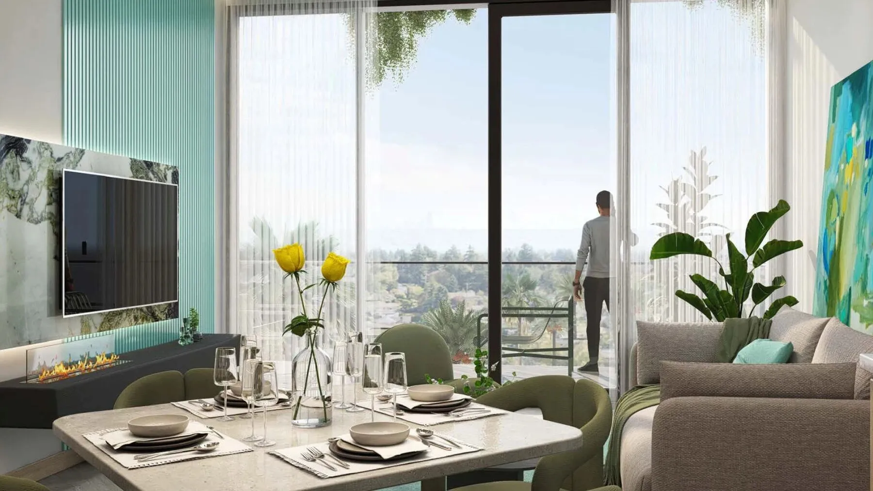 2 yatak odalı daire — Damac Hills 2, Dubai — 9/14