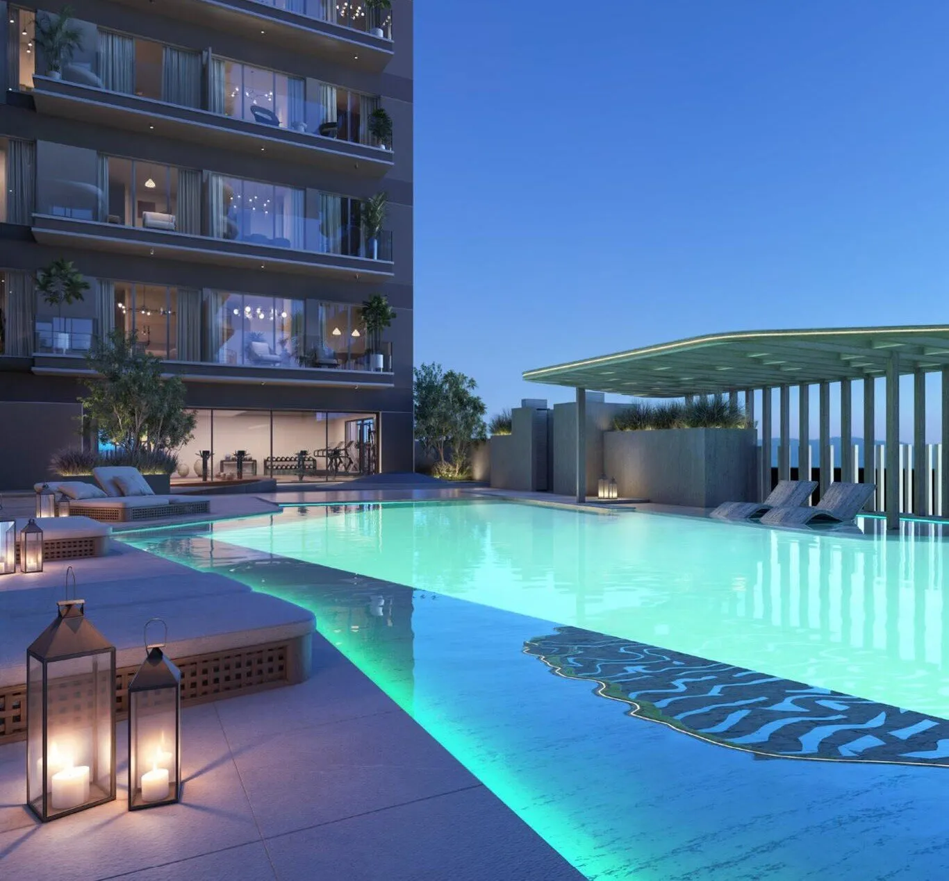 1 yatak odalı daire — Jumeirah Village Circle, Dubai — 9/9