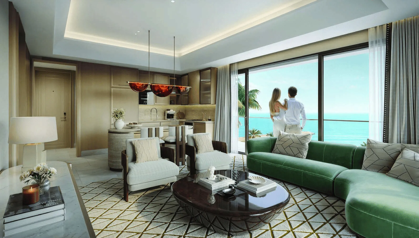 2 yatak odalı sıra ev — Al Marjan Island, Ras el-Hayme — 3/12