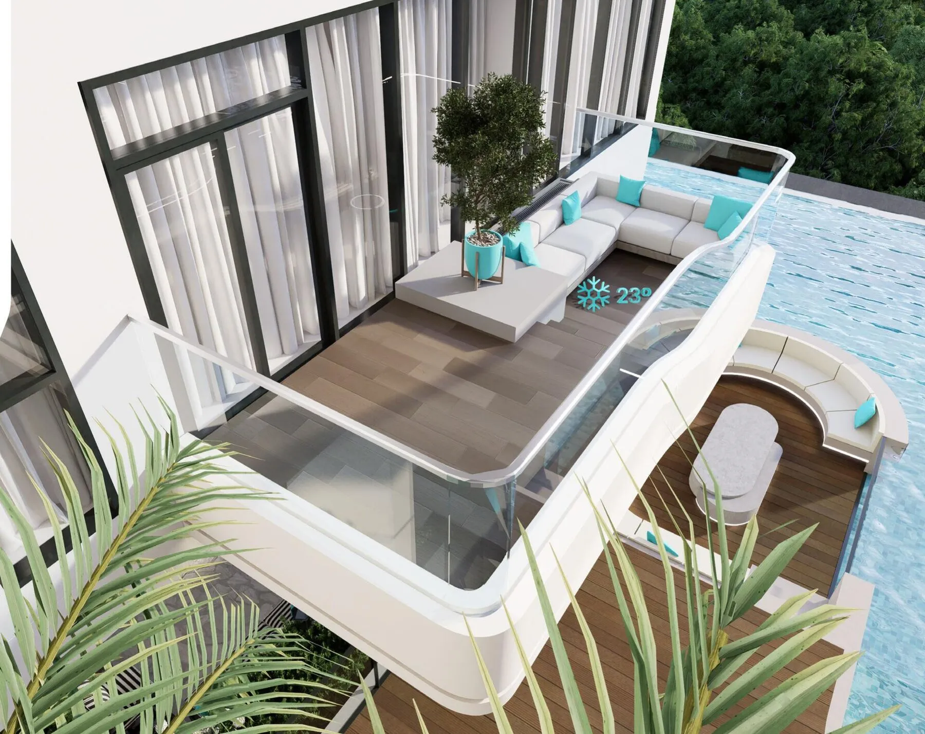 REEF 995: modern pand in Dubai Land Residence Complex!, studio, 39 m²