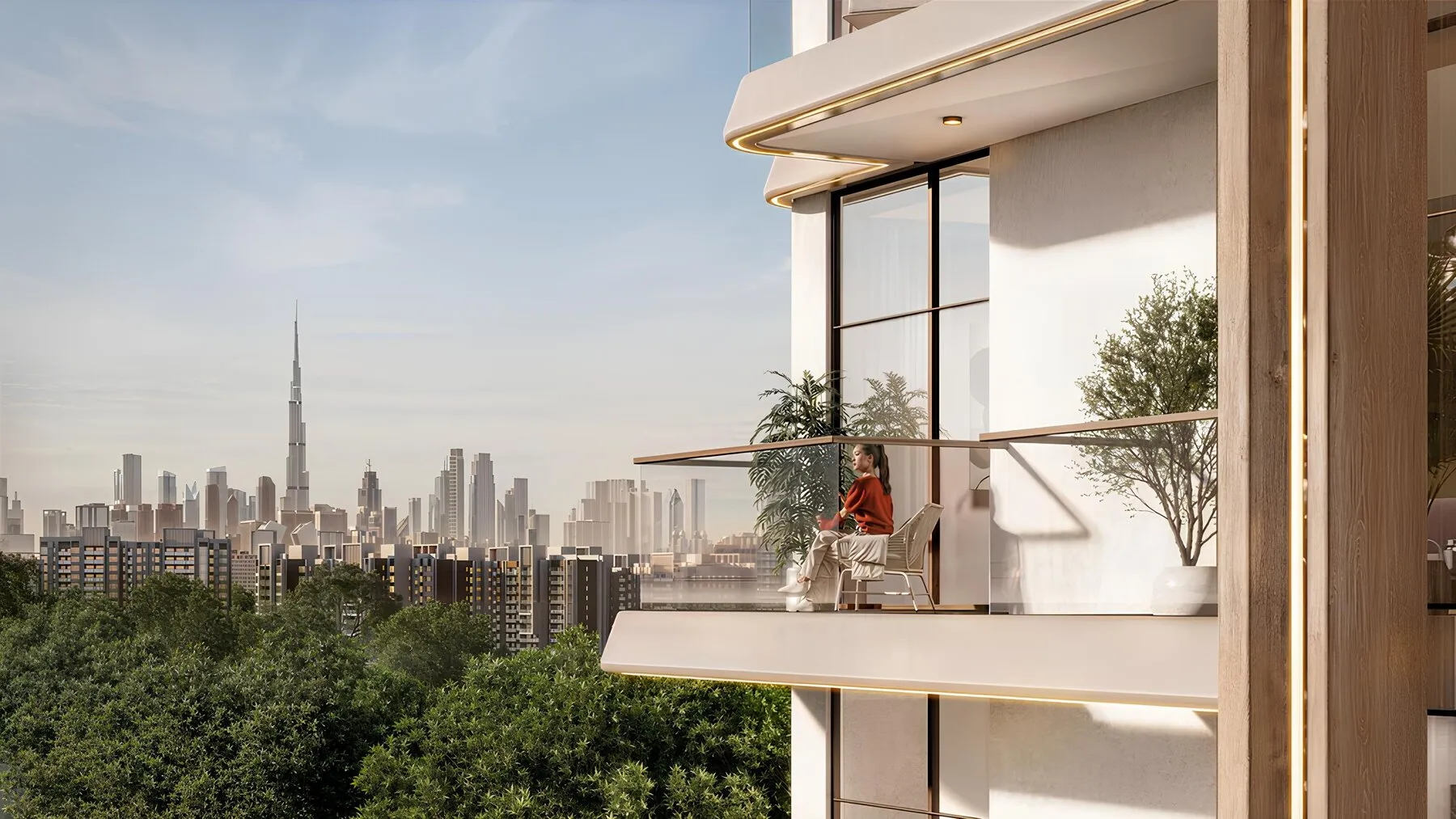 1 yatak odalı daire — Wadi Al Safa 3, Dubai — 7/9