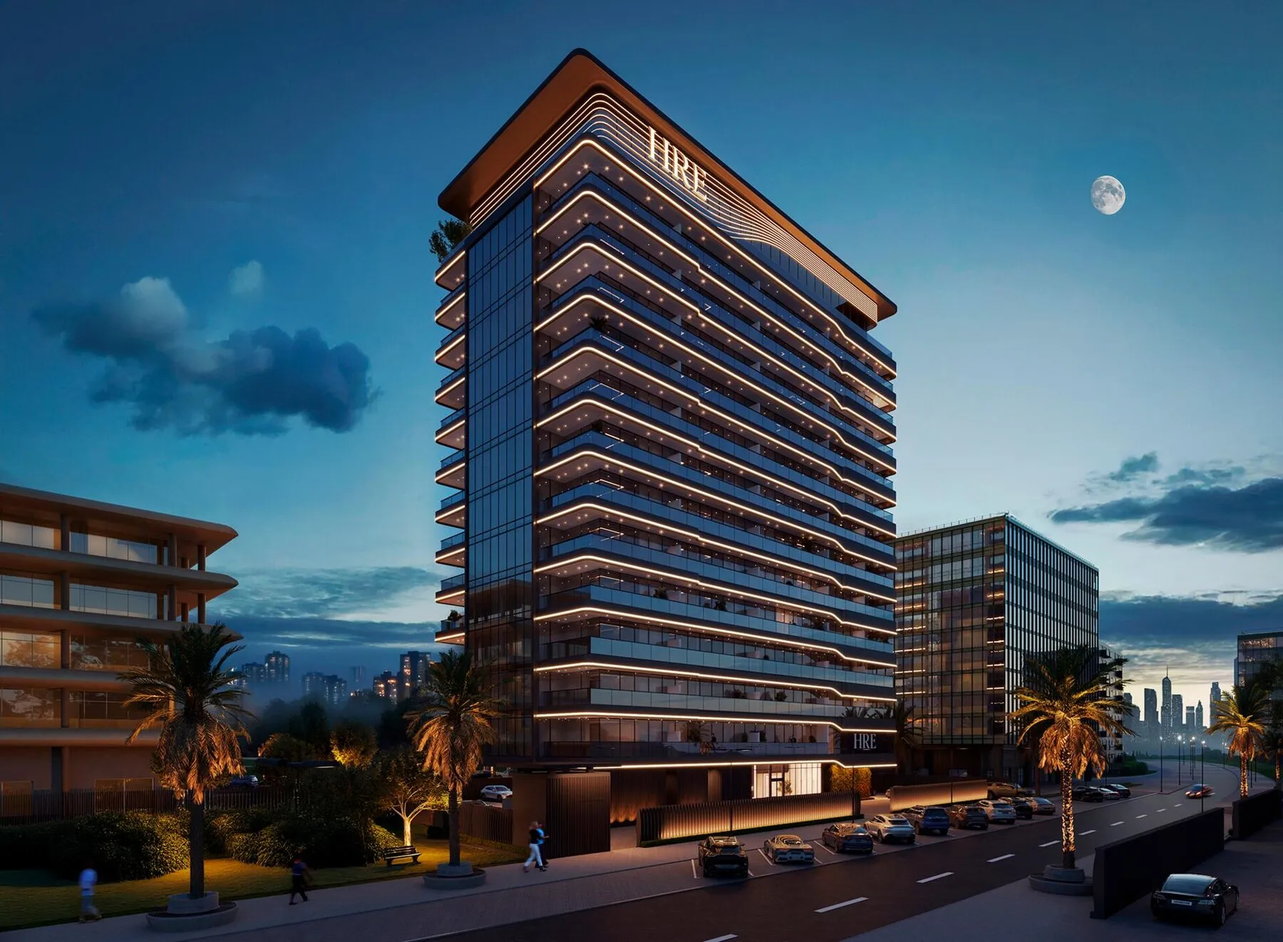 1 yatak odalı daire — Dubai Land — 12/14