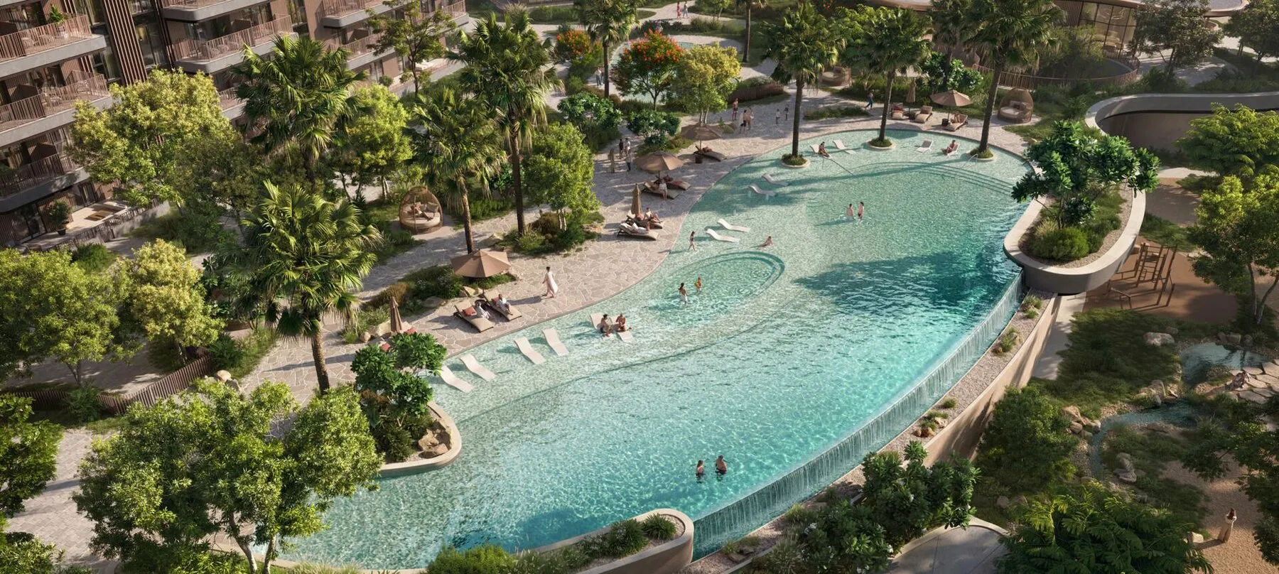 The Wilds Residences: onroerend goed in Dubai in harmonie met de natuur!, 1 slaapkamers, 105 m²