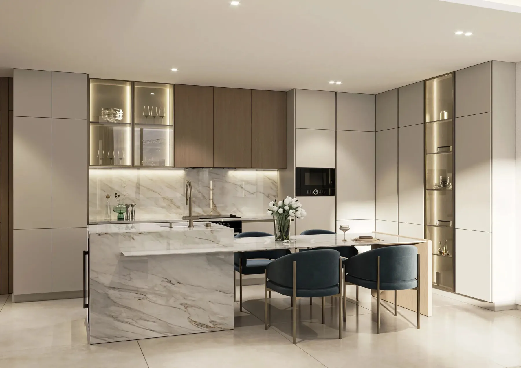 2 yatak odalı daire — Dubai Sports City — 7/10