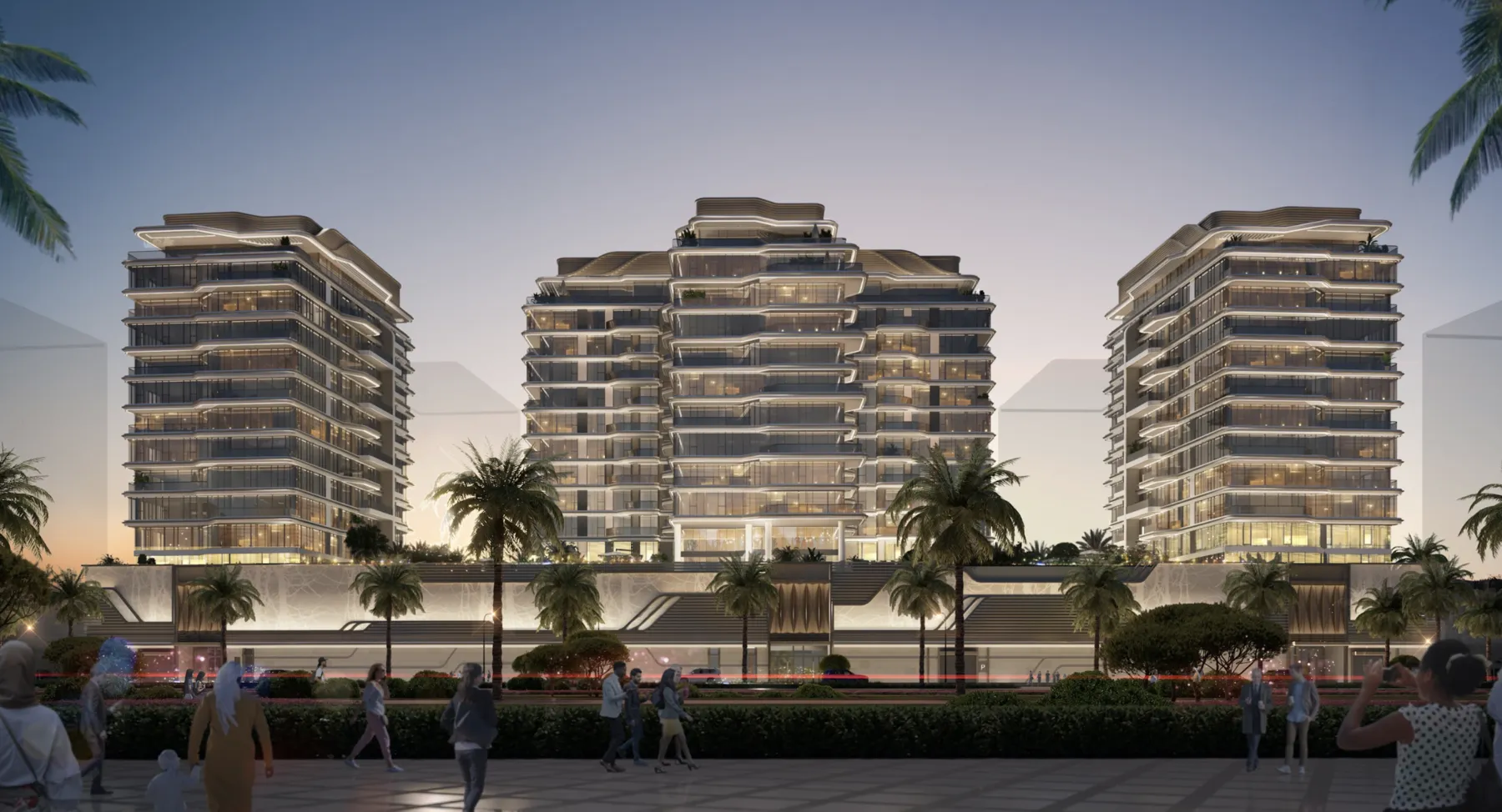 1 yatak odalı daire — Dubai Islands — 12/13