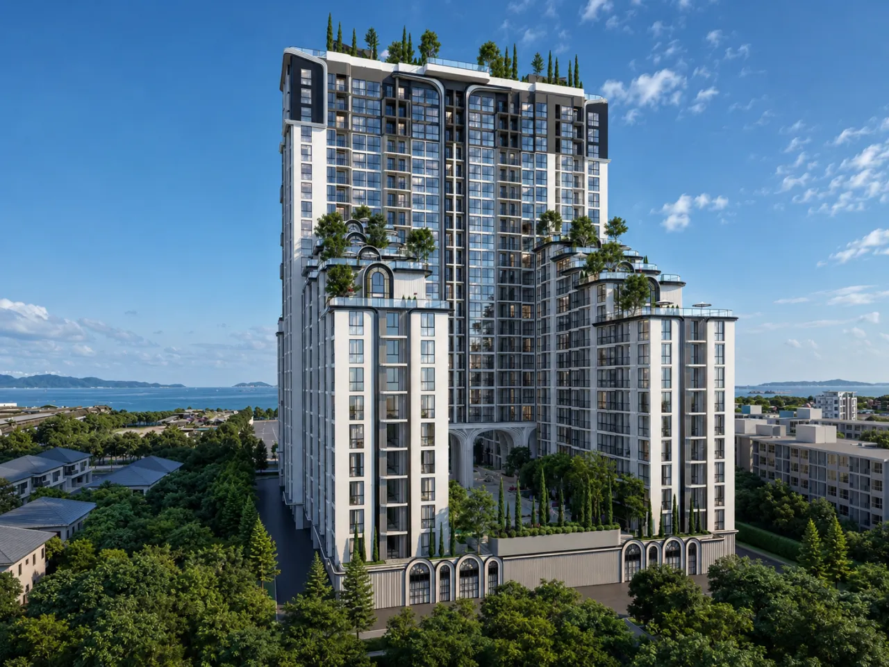 2 yatak odalı daire — Jomtien, Pattaya, Çonburi — 17/17