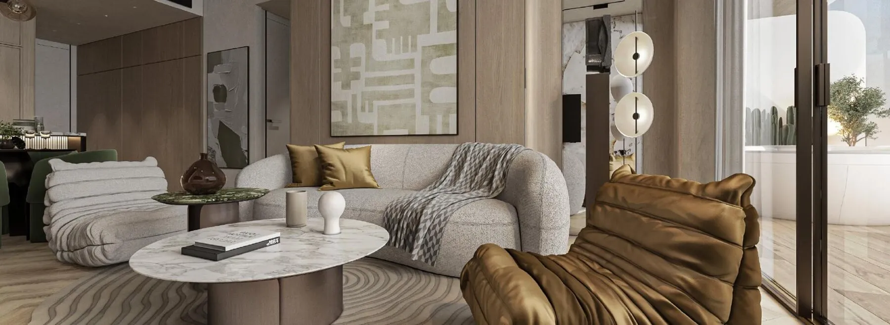 1 yatak odalı daire — Dubai Land — 12/21