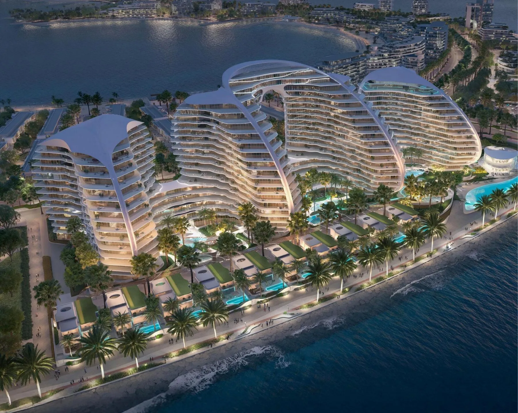 Luxe wooncomplex Oystra Tower C op het pittoreske eiland Al Maryan! Volledig, 3 slaapkamers, 200 m²