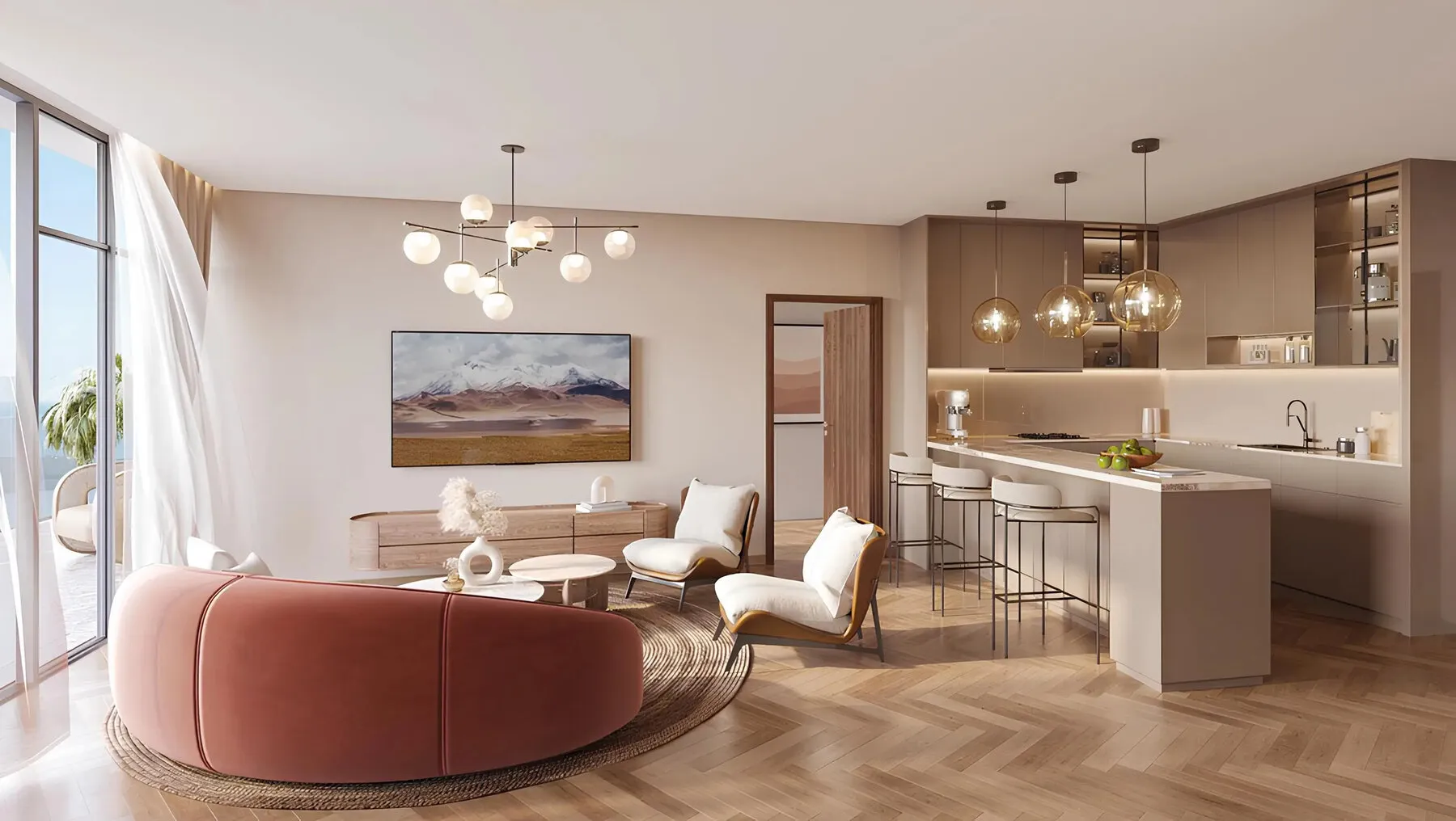 2 yatak odalı daire — Al Hamra Village, Ras el-Hayme — 3/12