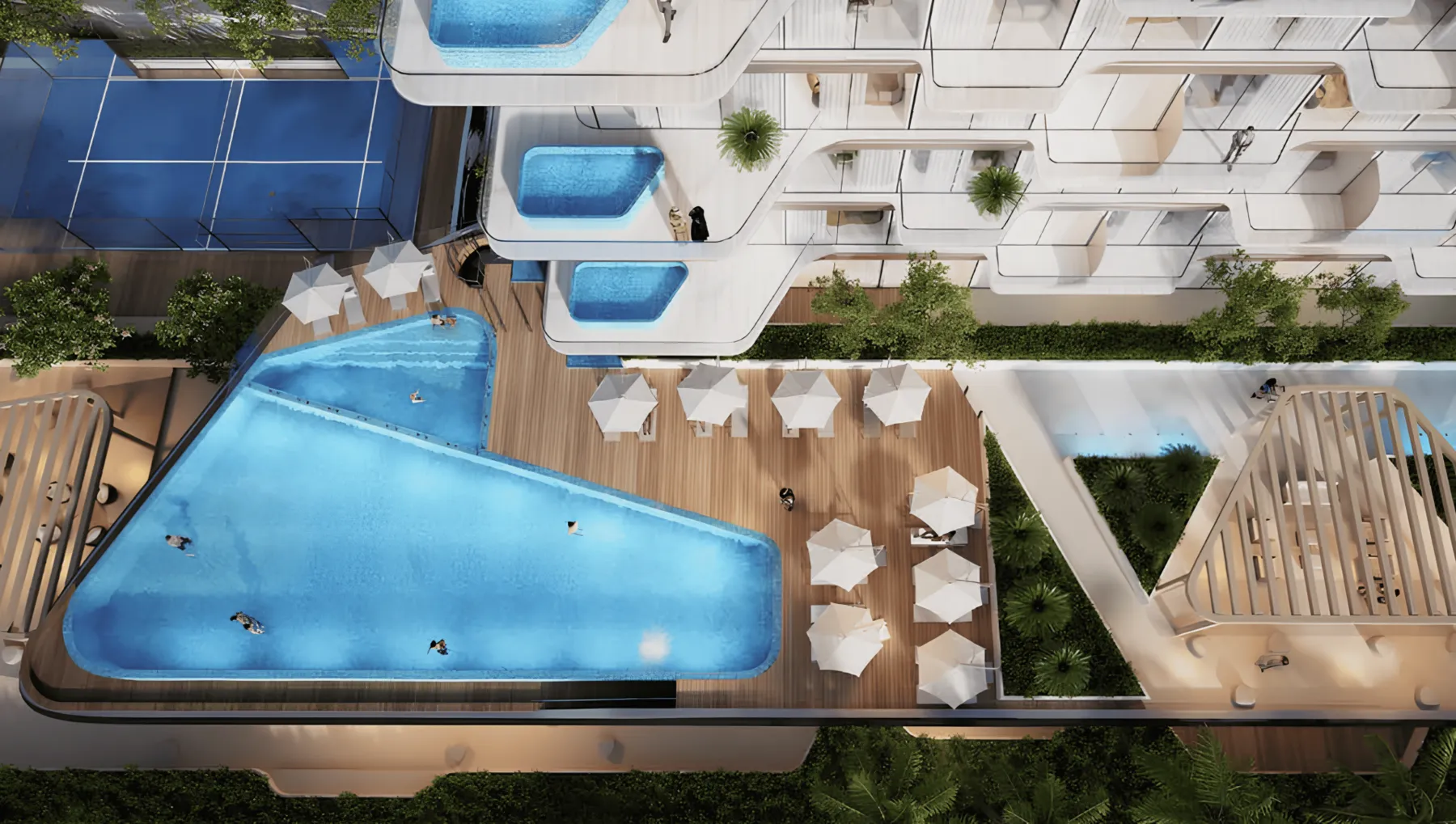 1 yatak odalı daire — Dubai Islands — 6/7