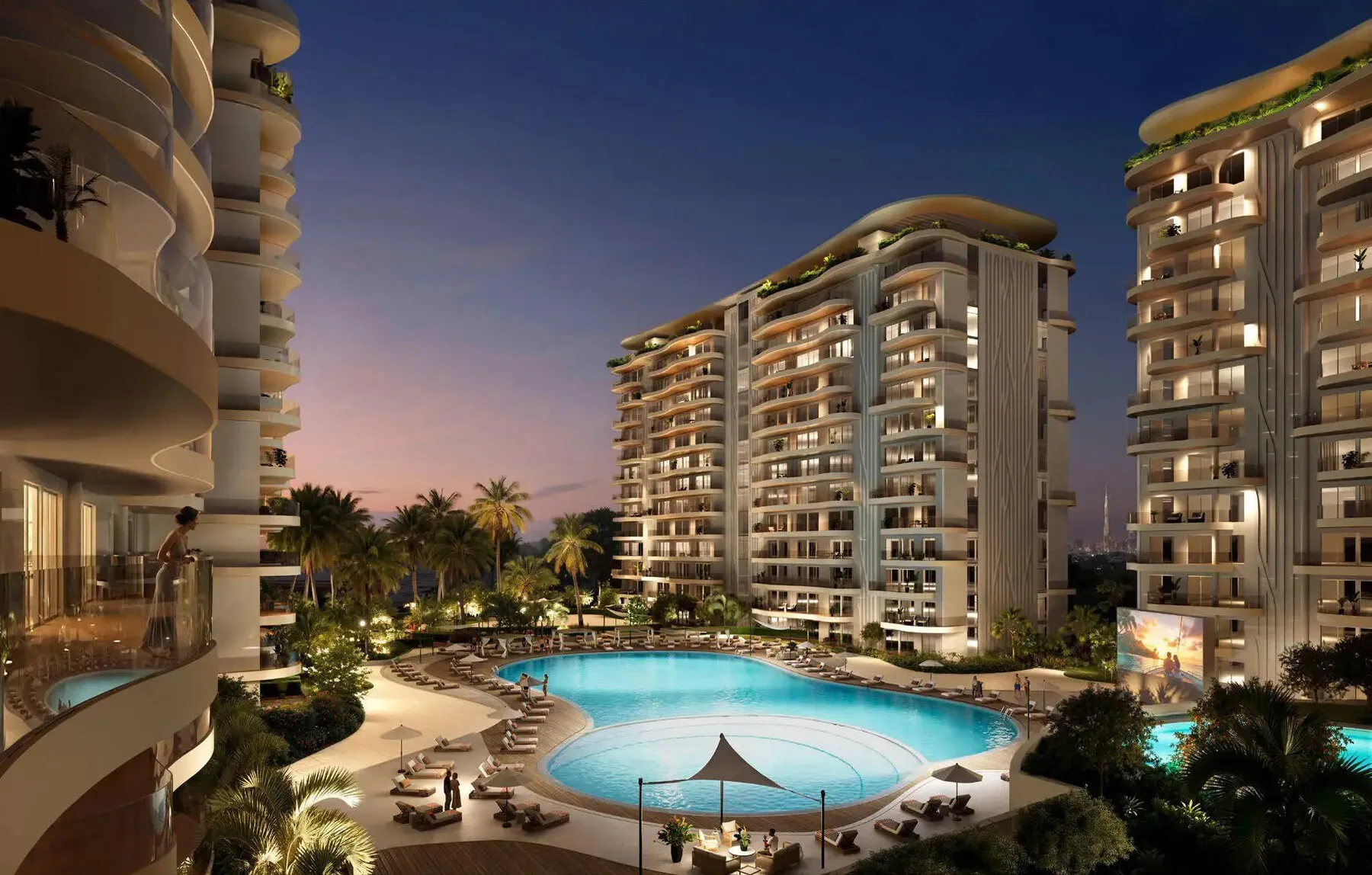Valencia by DAMAC: resortwoning in de DAMAC Lagoons-gemeenschap!, 1 slaapkamer, 68 m²