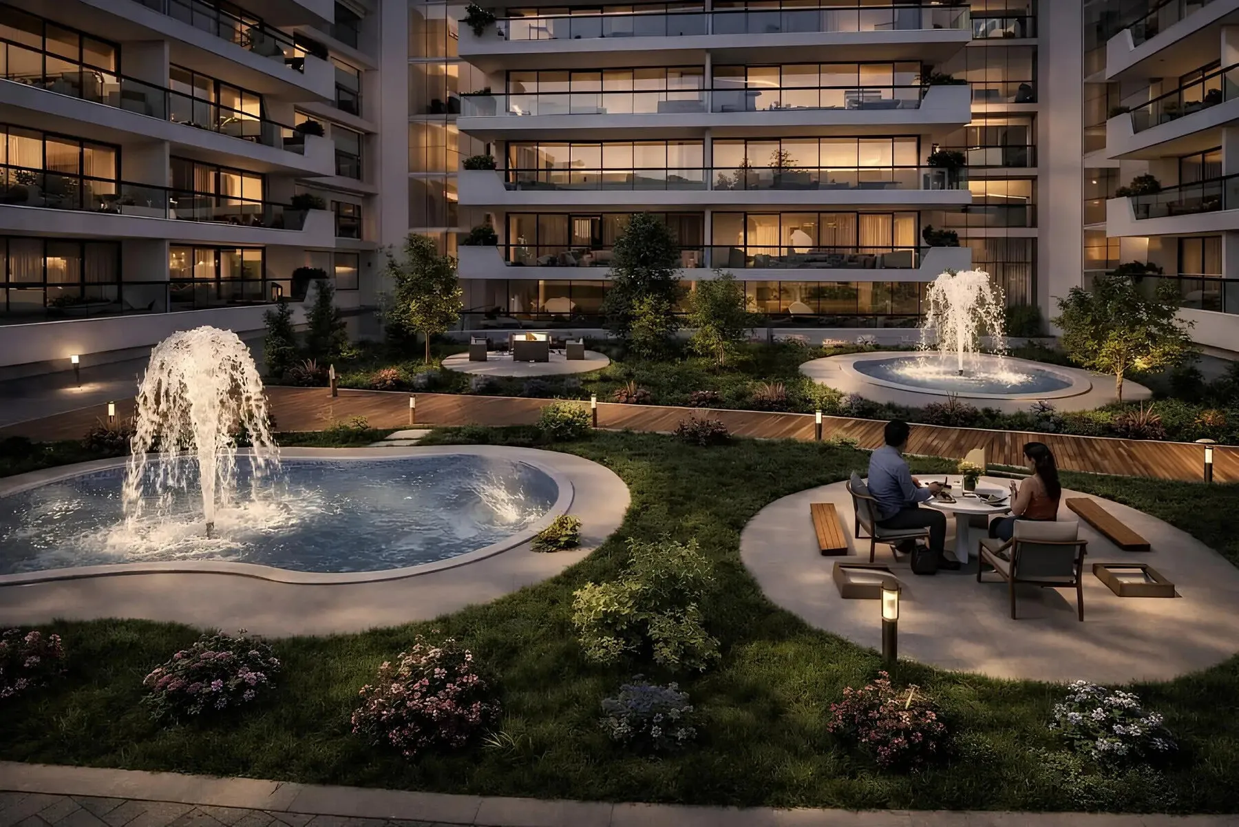 Amwaj Tower: woning aan het strand naast Ajman Beach!, 3 slaapkamers, 258 m²