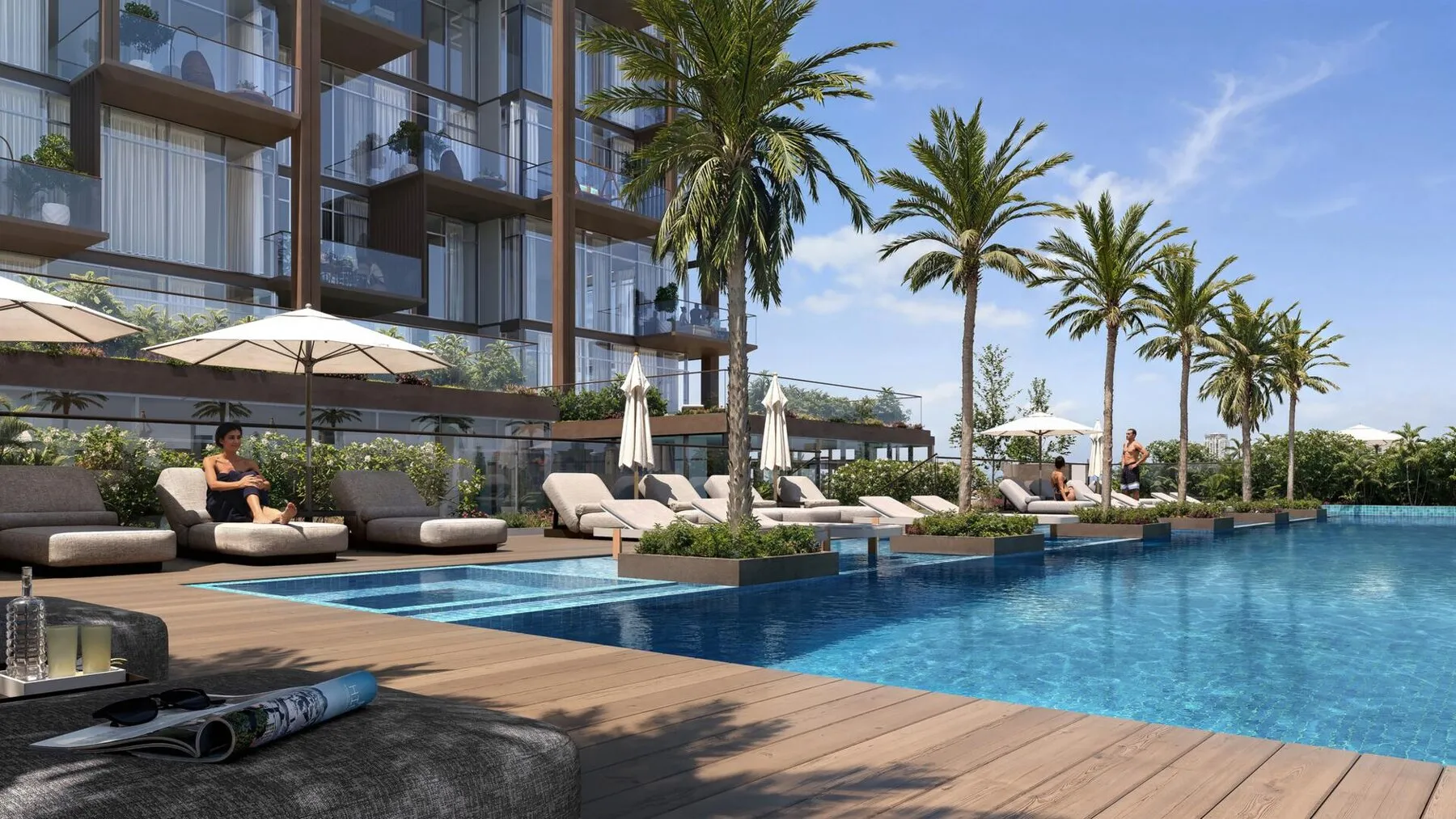 1 yatak odalı daire — Bukadra, Dubai — 14/20